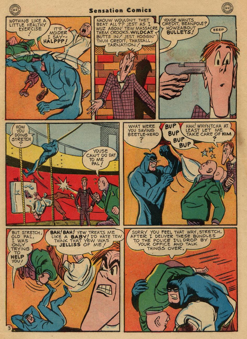 Read online Sensation (Mystery) Comics comic -  Issue #49 - 44