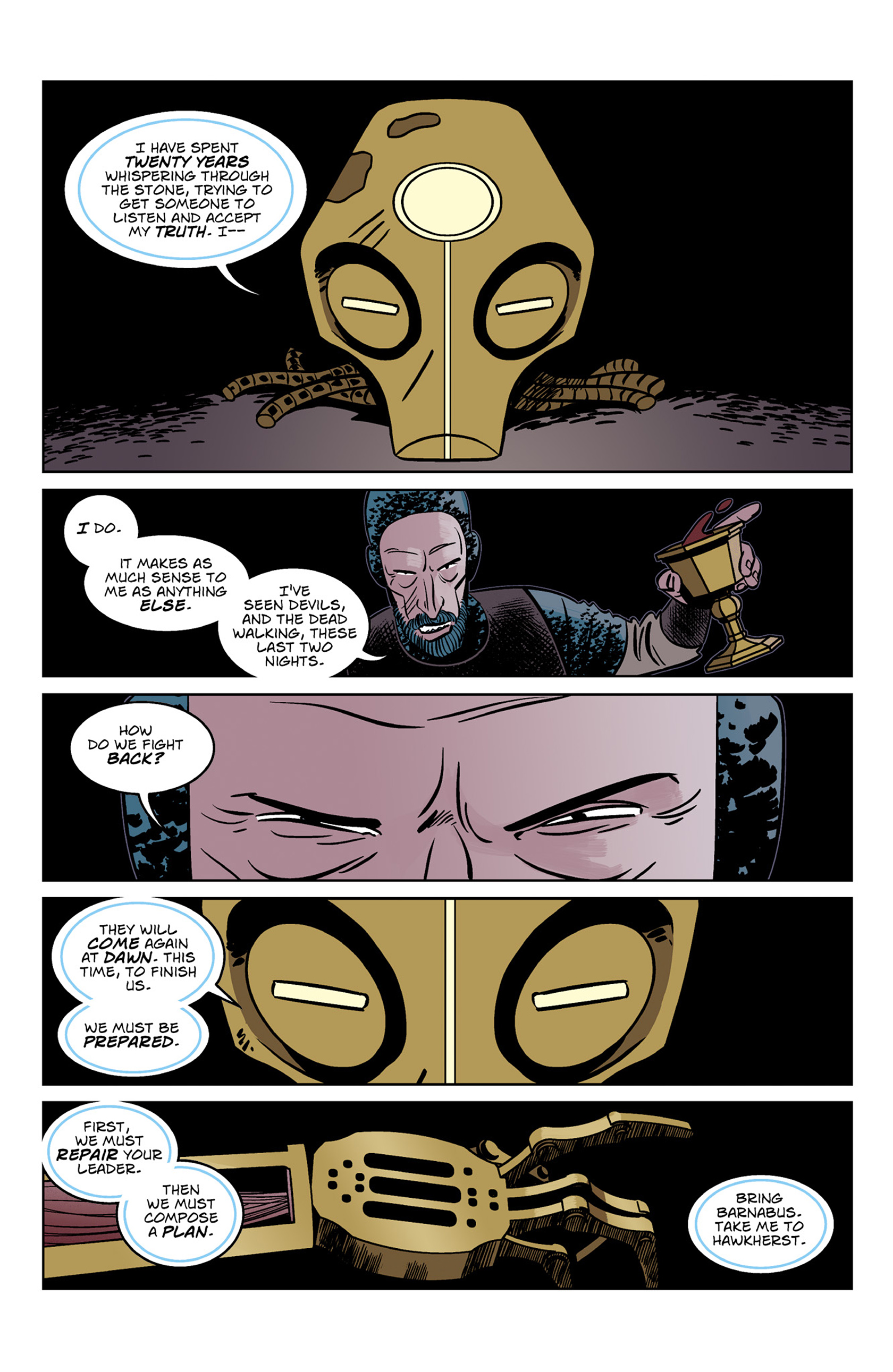 Read online Dark Ages comic -  Issue #3 - 22