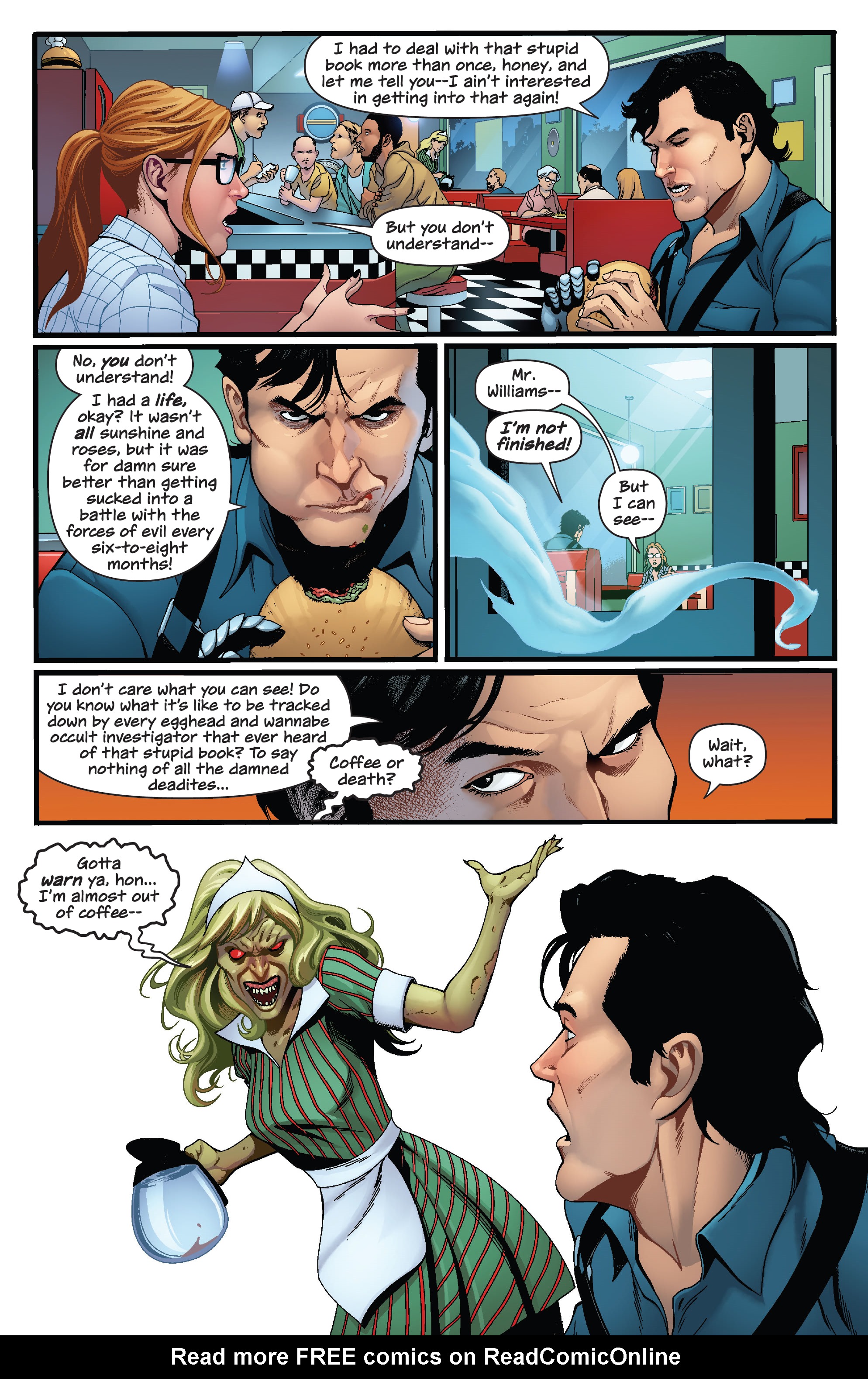 Read online Army of Darkness Vs. Reanimator: Necronomicon Rising comic -  Issue #1 - 14