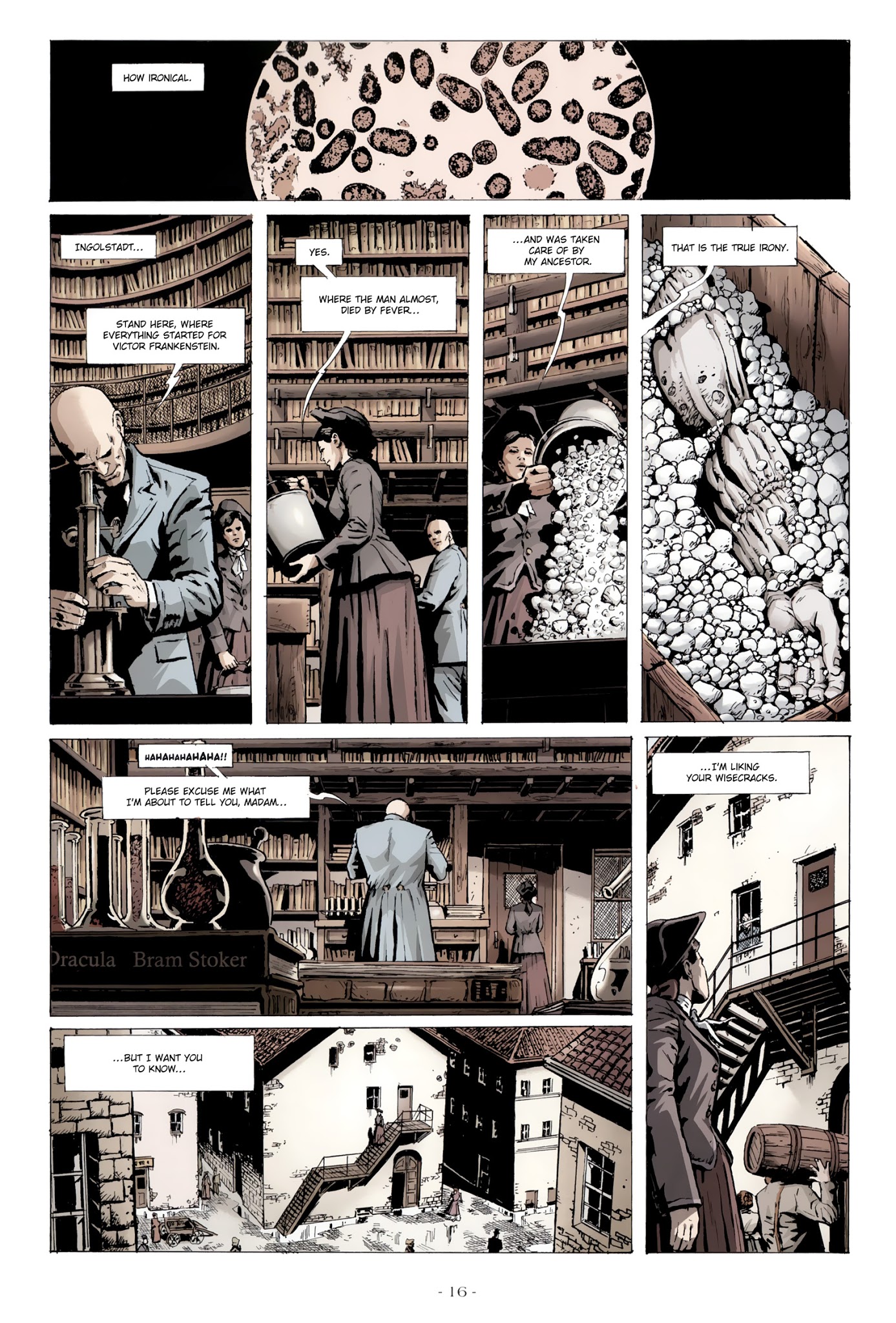 Read online Mister Hyde contre Frankenstein comic -  Issue #2 - 17