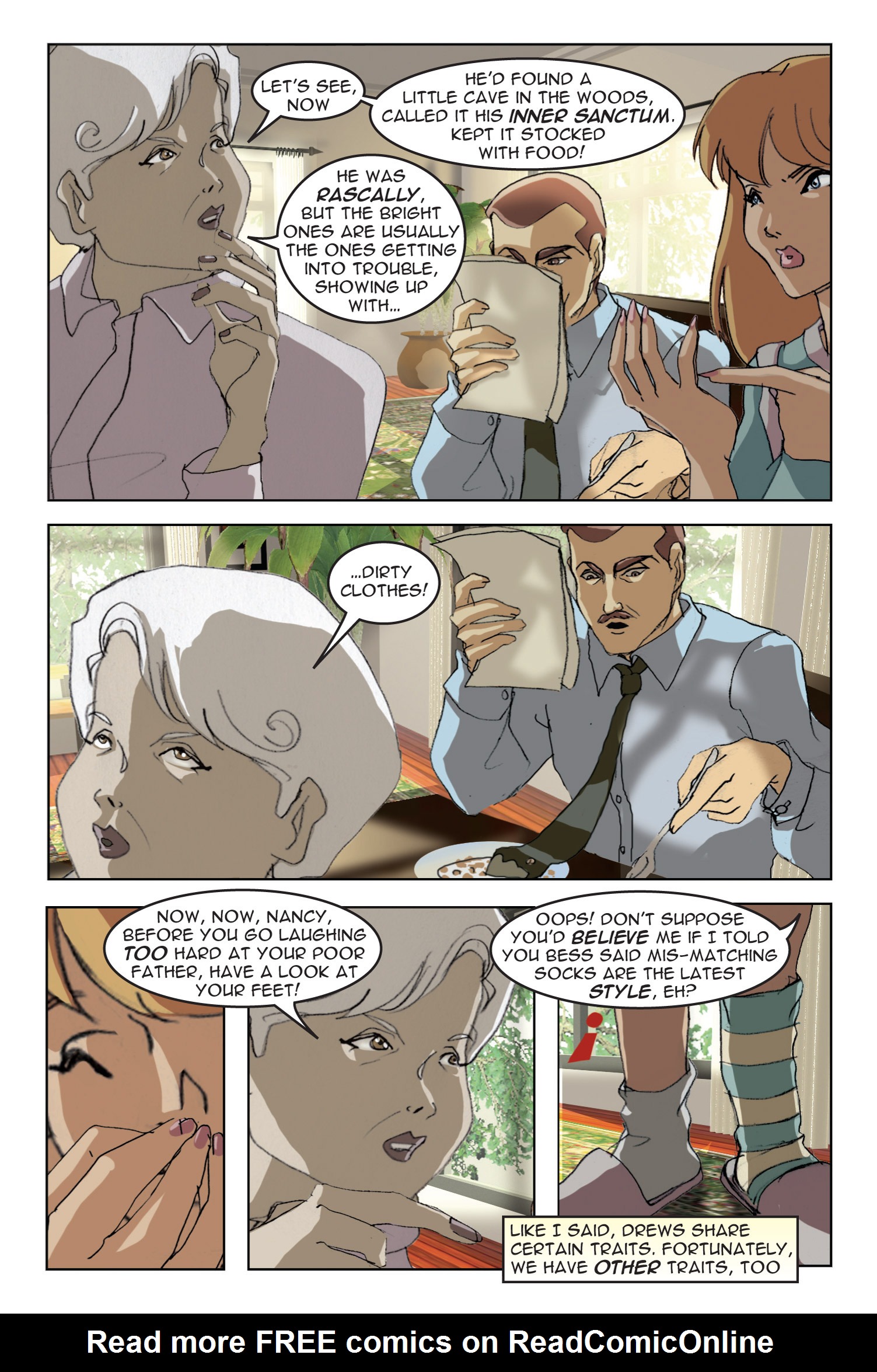 Read online Nancy Drew comic -  Issue #2 - 36