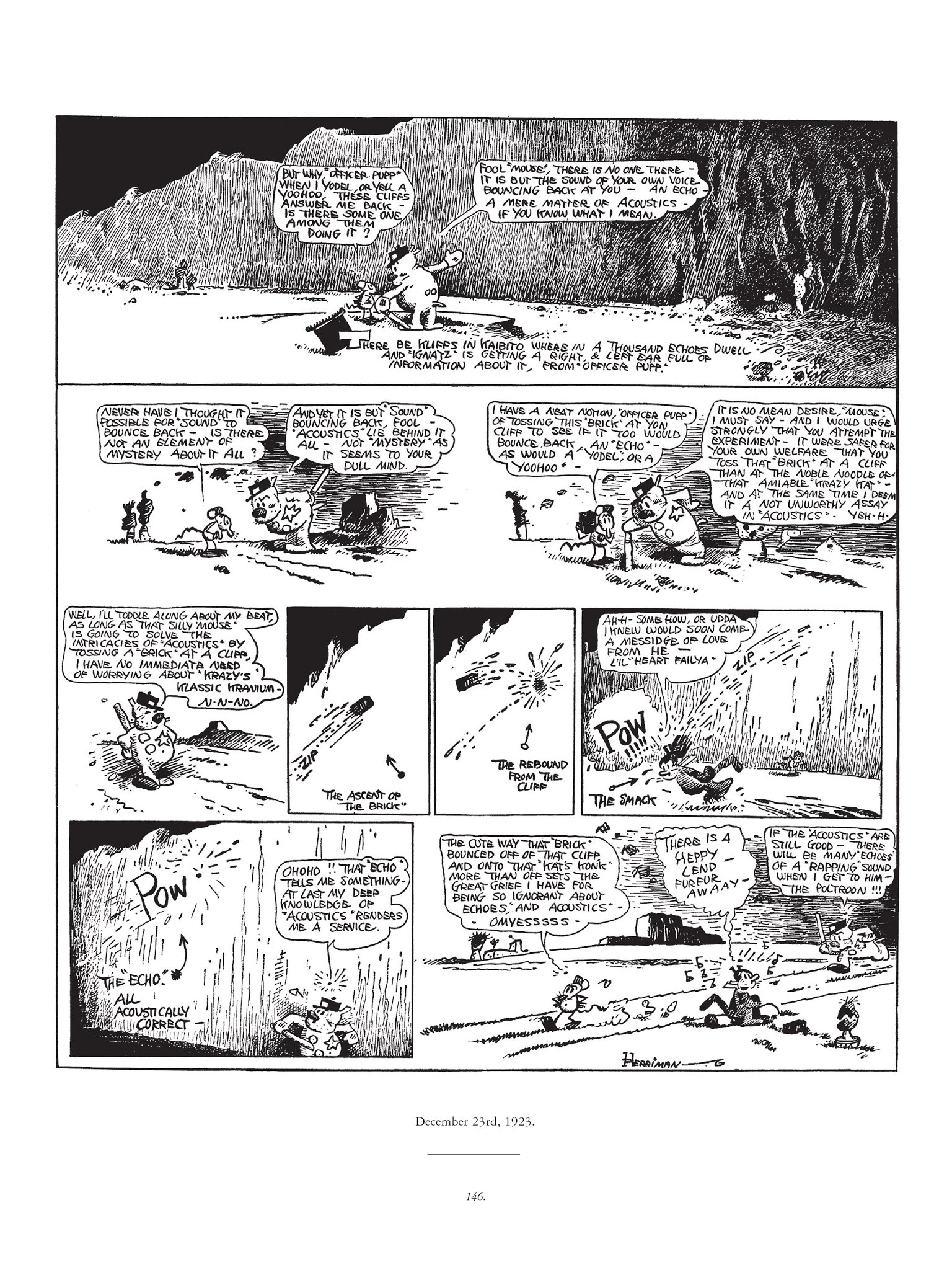 Read online Krazy & Ignatz comic -  Issue # TPB 3 - 146