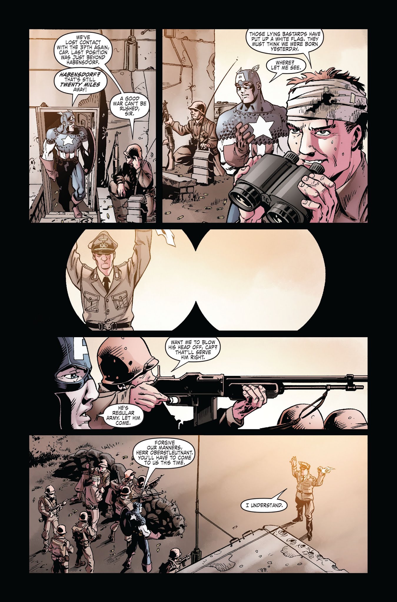 Read online Captain America Theater Of War: A Brother In Arms comic -  Issue # Full - 30