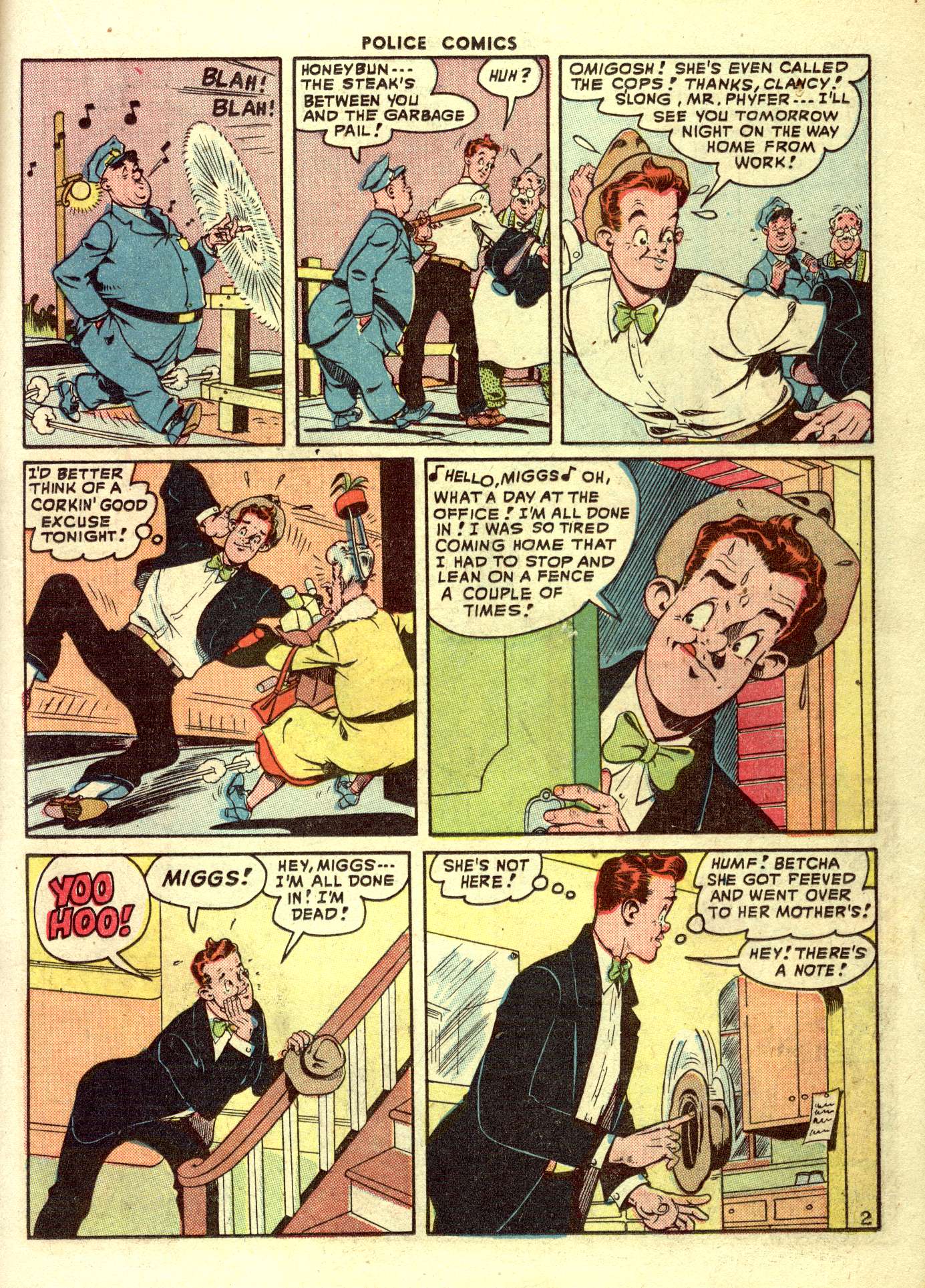 Read online Police Comics comic -  Issue #78 - 21