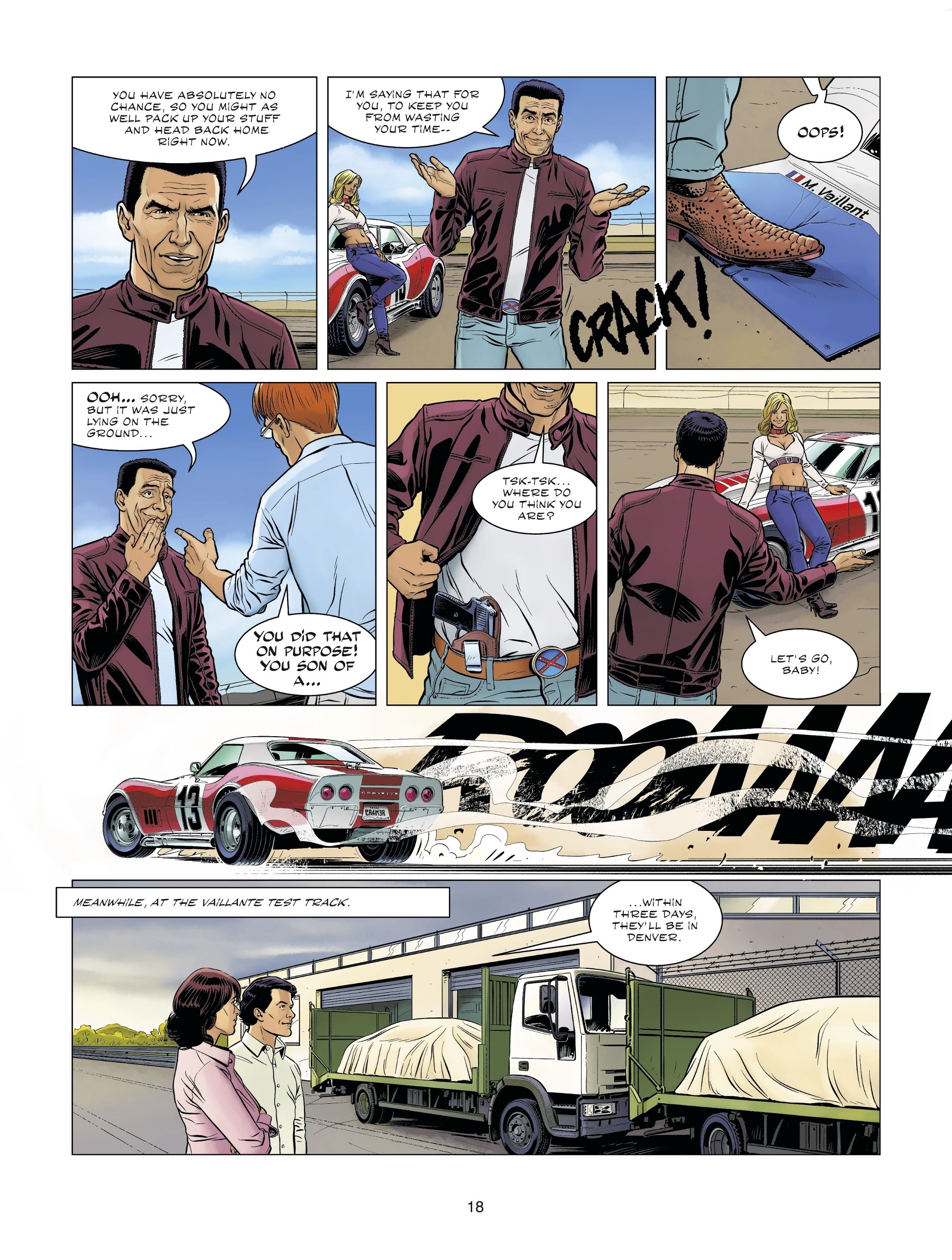 Read online Michel Vaillant comic -  Issue #10 - 18