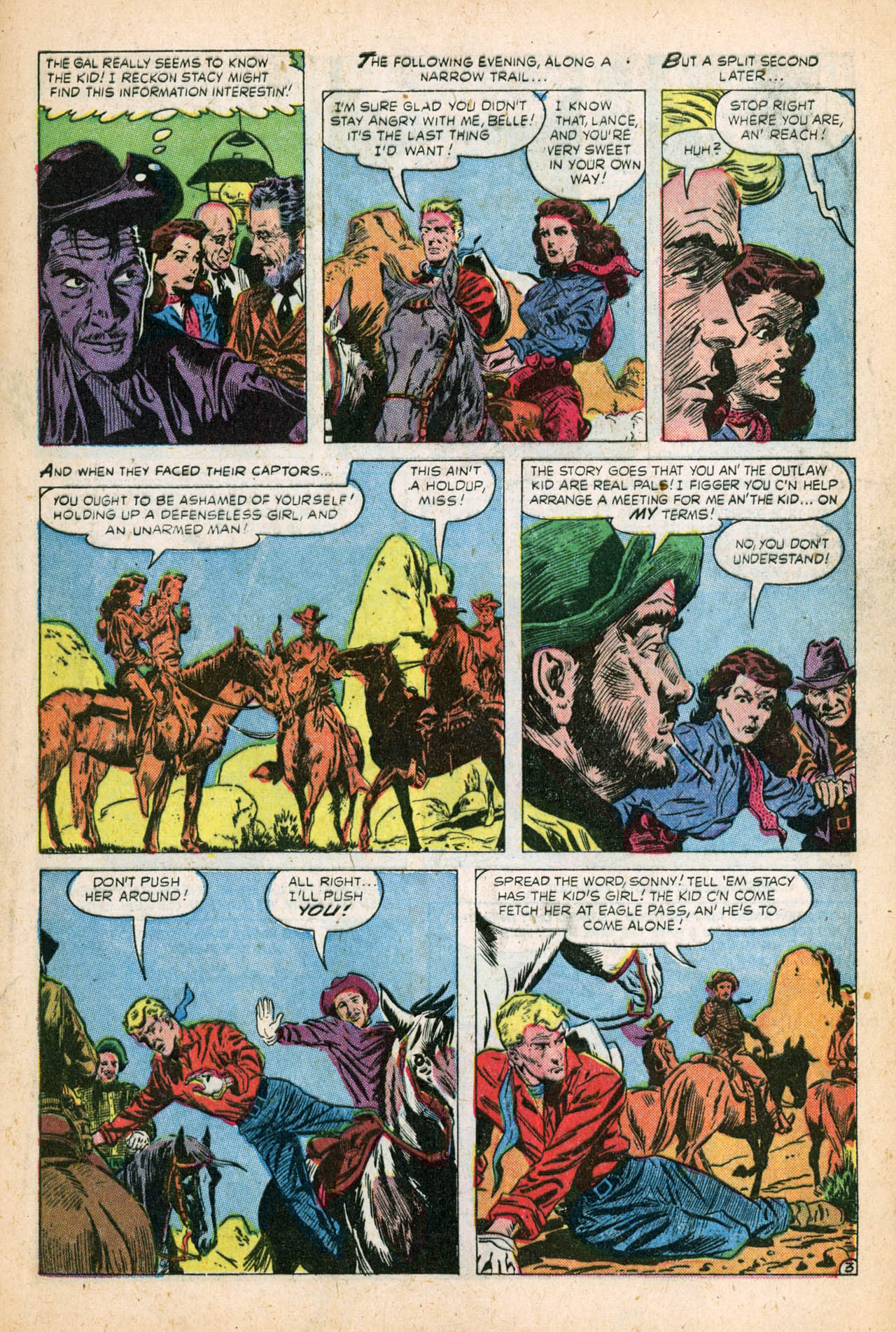 Read online The Outlaw Kid (1954) comic -  Issue #6 - 5