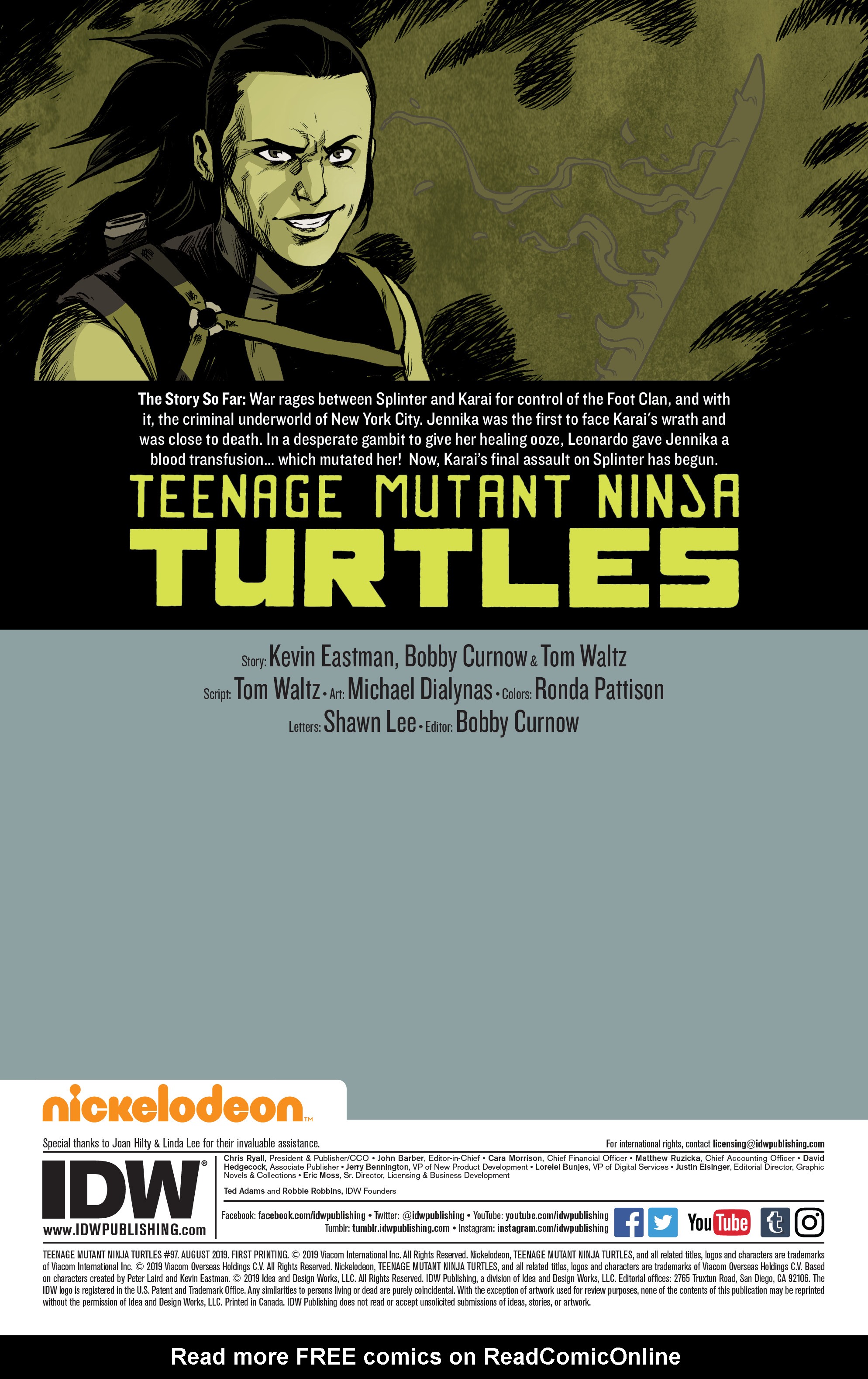 Read online Teenage Mutant Ninja Turtles (2011) comic -  Issue #97 - 2