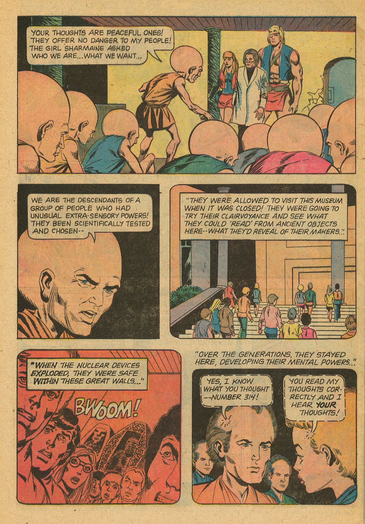 Read online Mighty Samson (1964) comic -  Issue #28 - 32