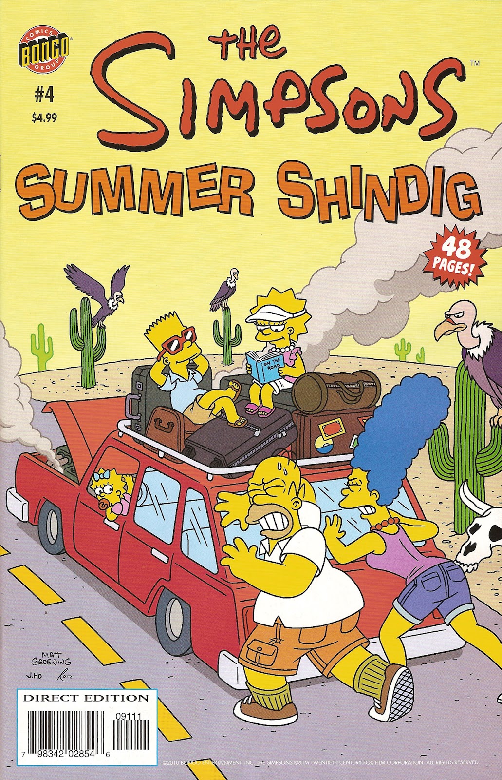 The Simpsons Summer Shindig issue 4 - Page 1