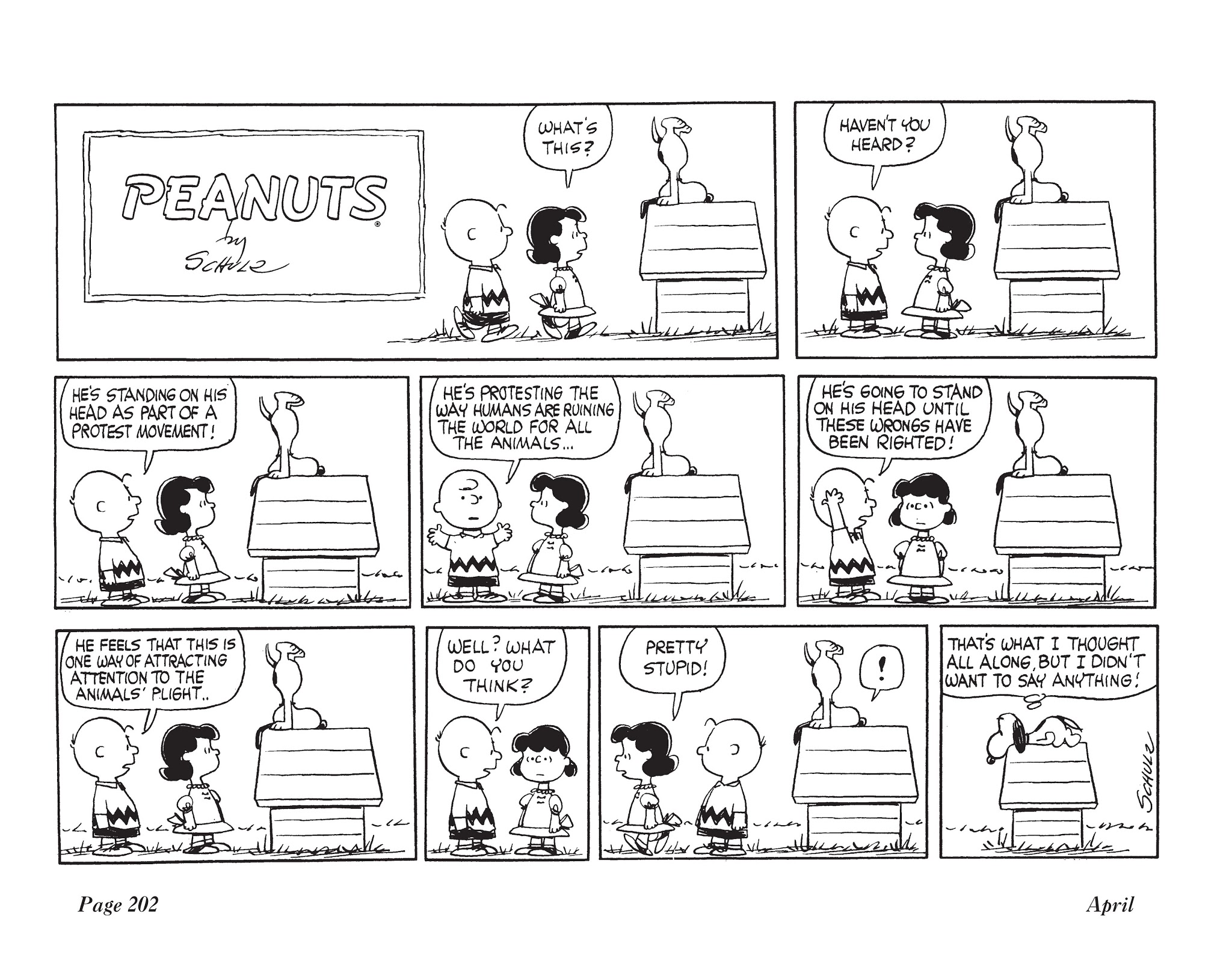 Read online The Complete Peanuts comic -  Issue # TPB 6 - 217