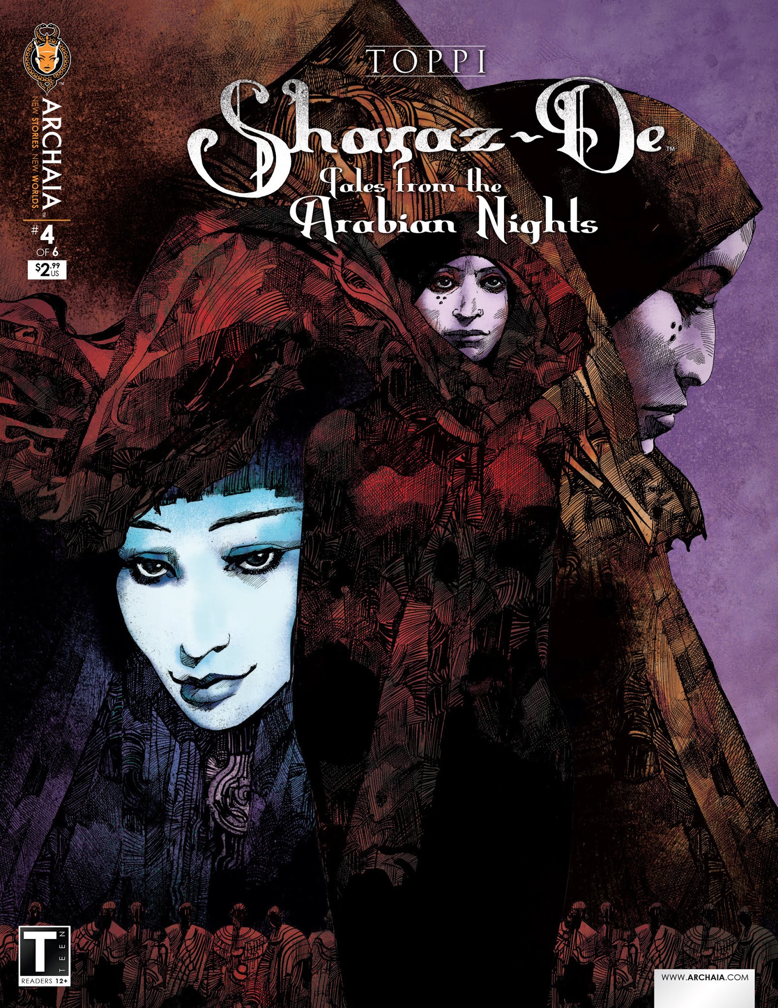 Read online Sharaz-De comic -  Issue #4 - 1