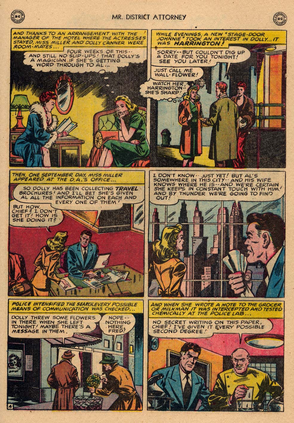 Read online Mr. District Attorney comic -  Issue #9 - 43