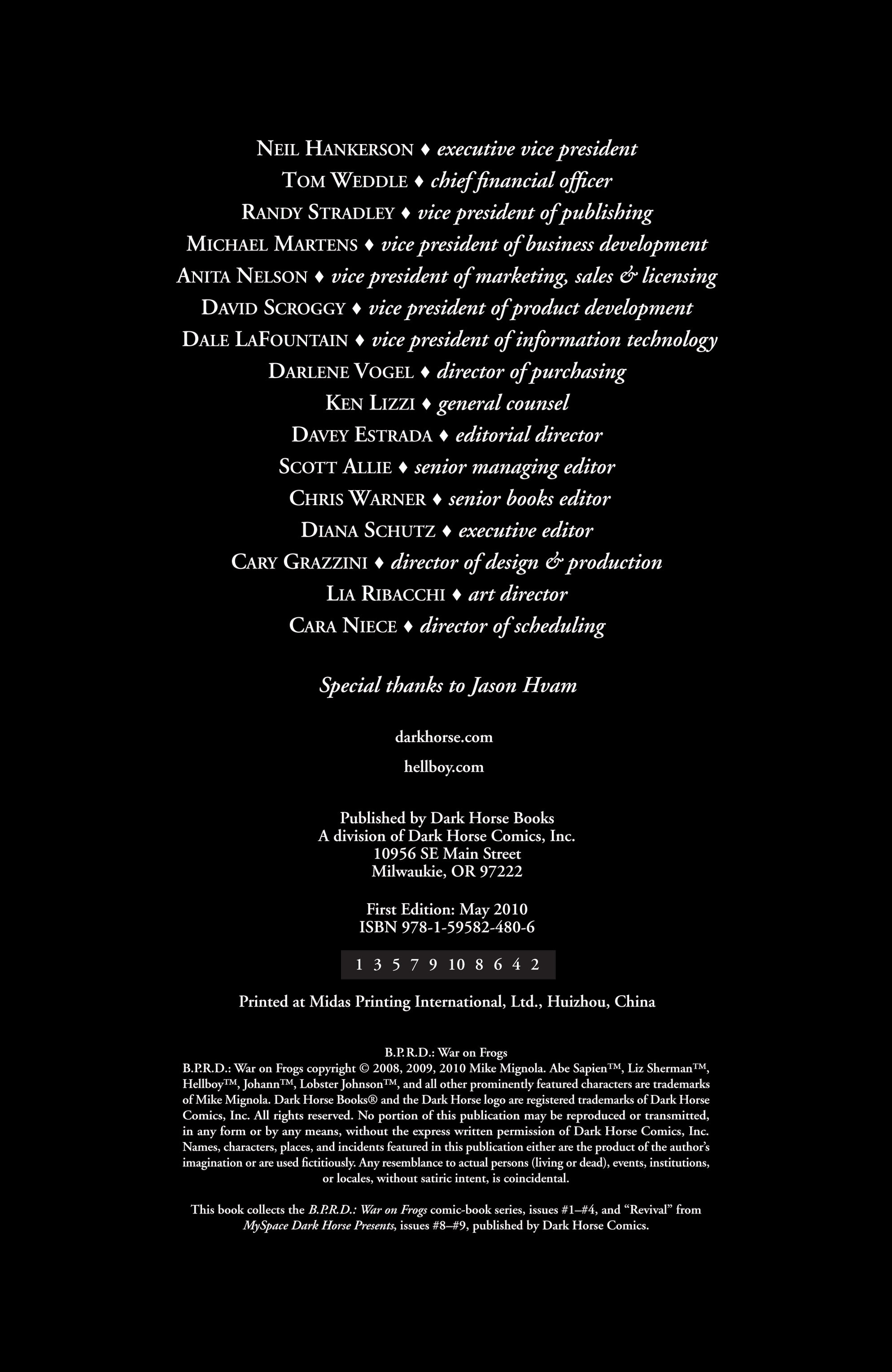 Read online B.P.R.D.: Hollow Earth and Other Stories comic -  Issue # TPB 12 - 6