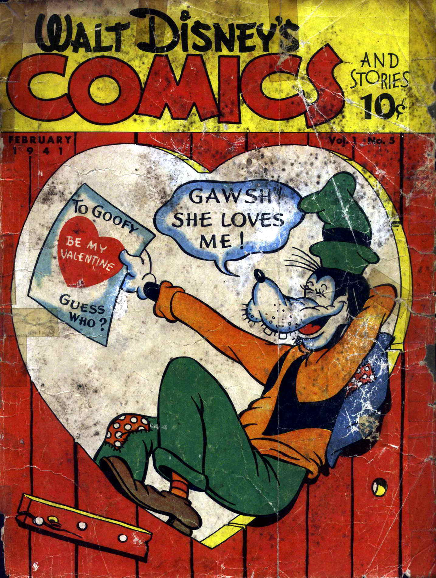 Read online Walt Disney's Comics and Stories comic -  Issue #5 - 1