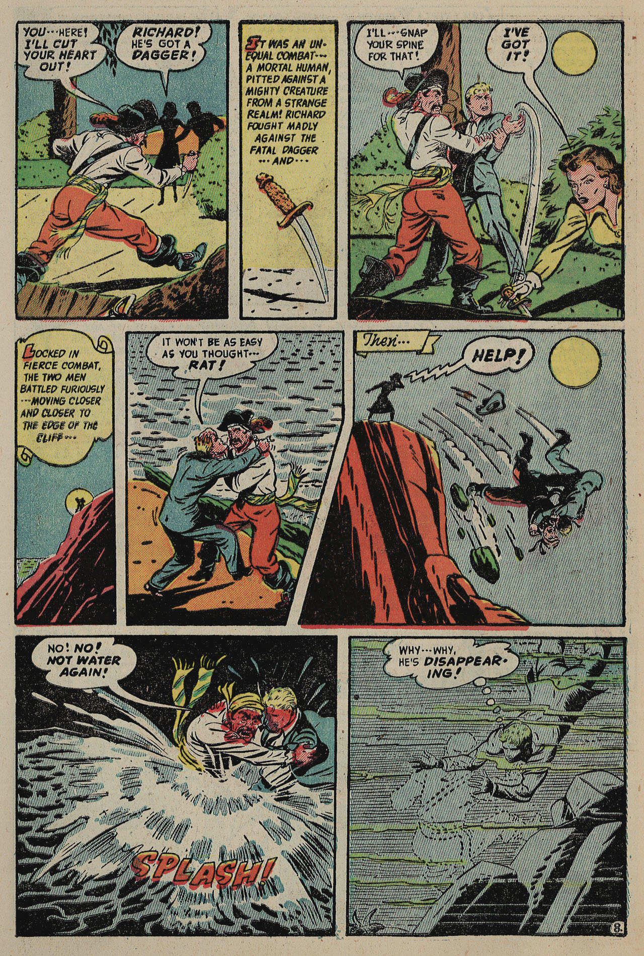 Read online Adventures Into The Unknown comic -  Issue #25 - 32