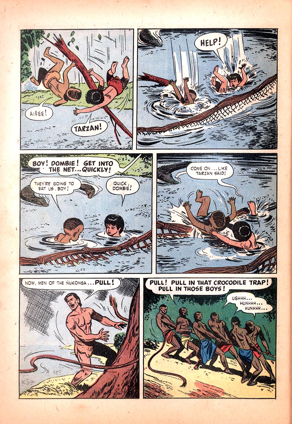 Read online Tarzan (1948) comic -  Issue #69 - 25