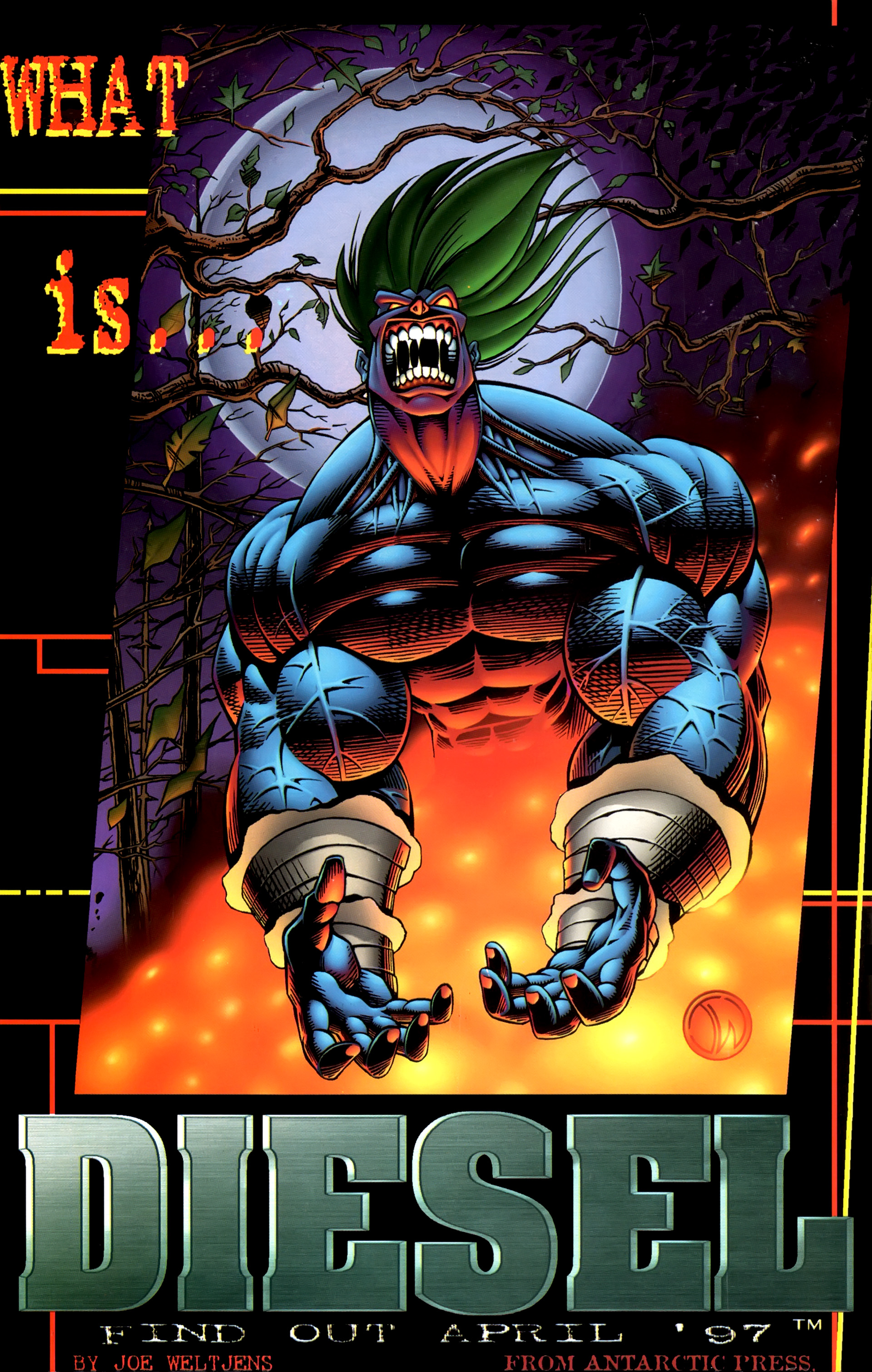 Read online Warrior Nun: Black & White comic -  Issue #1 - 28