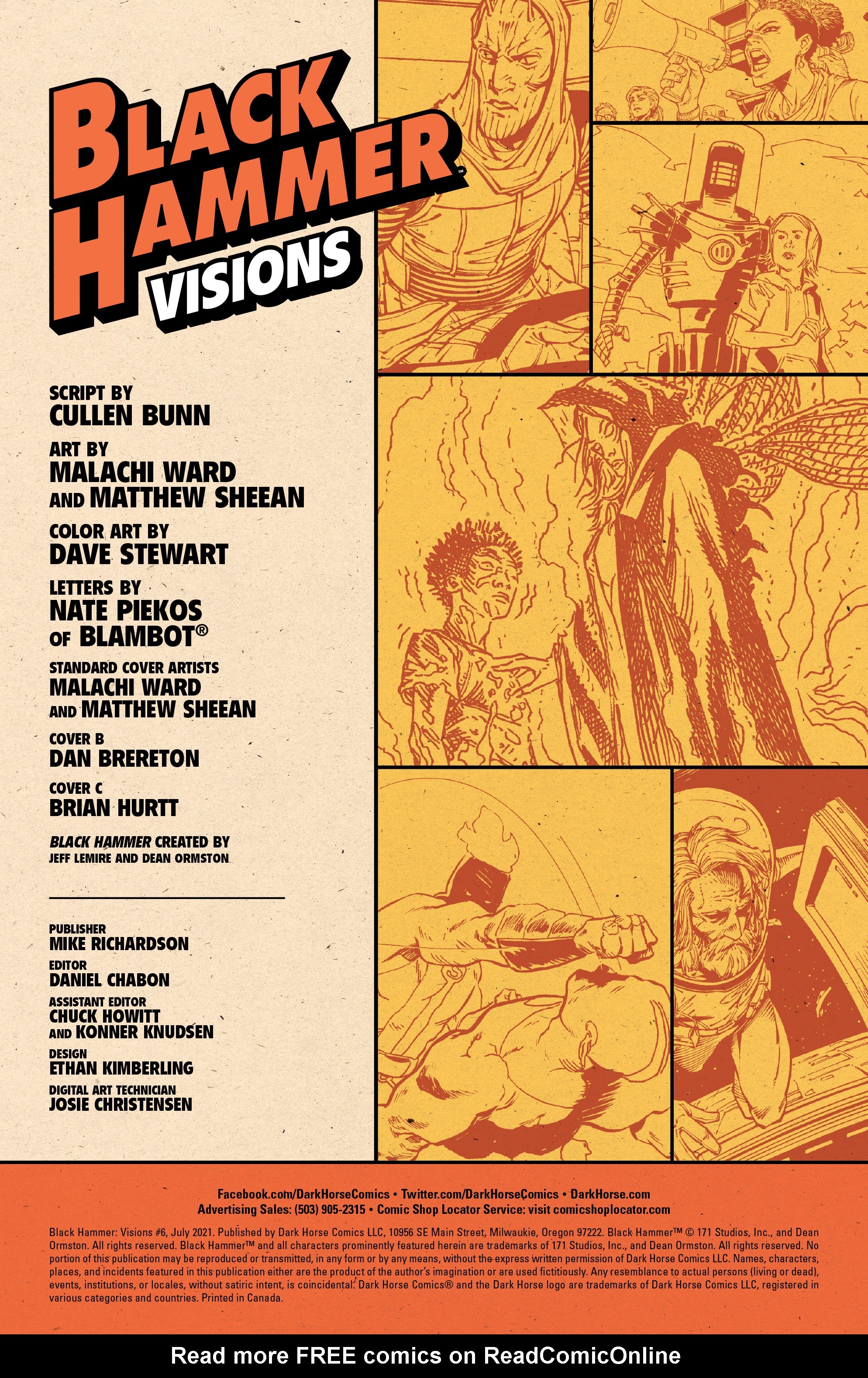 Read online Black Hammer: Visions comic -  Issue #6 - 2