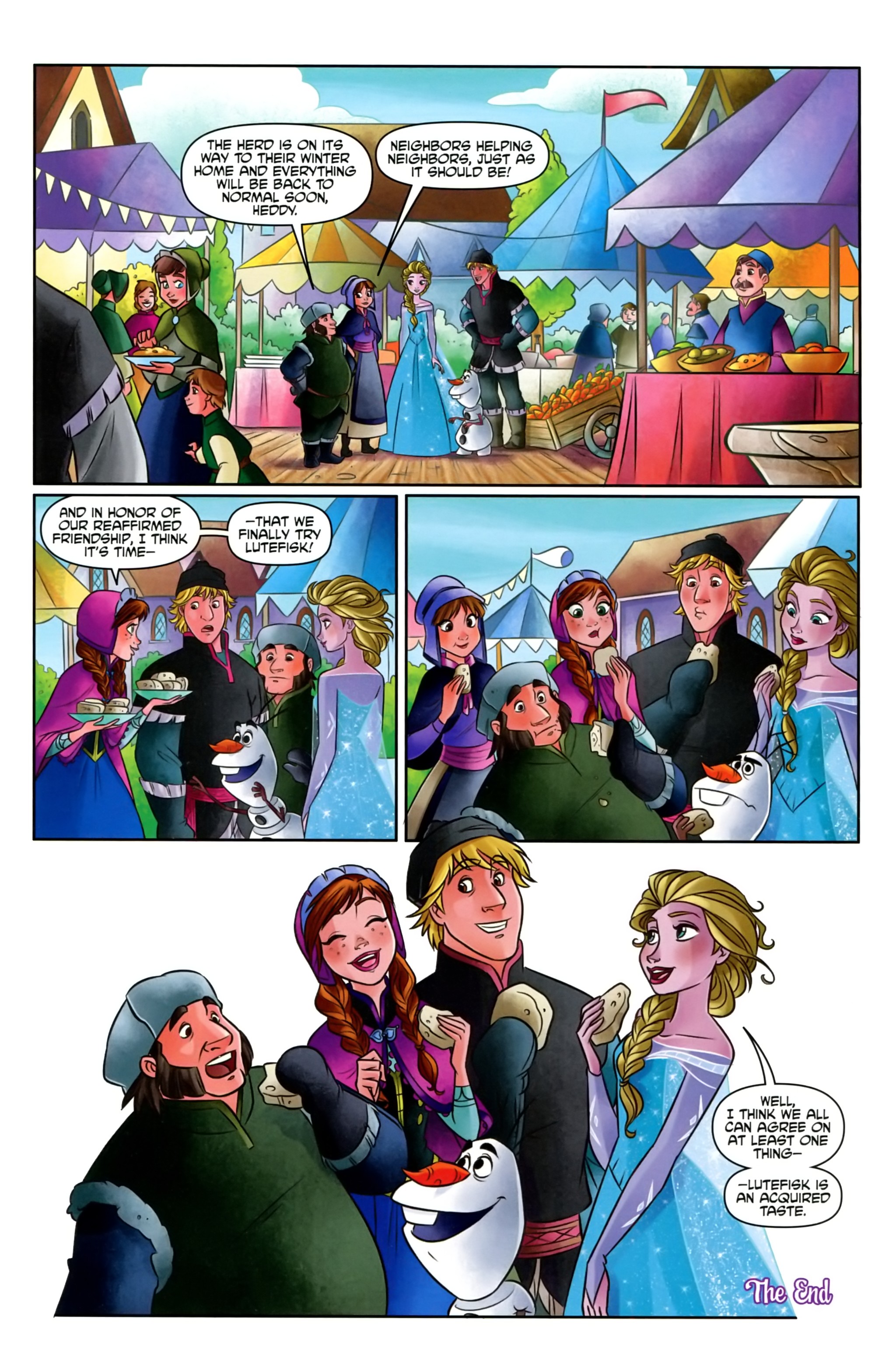 Read online Disney Frozen comic -  Issue #1 - 25