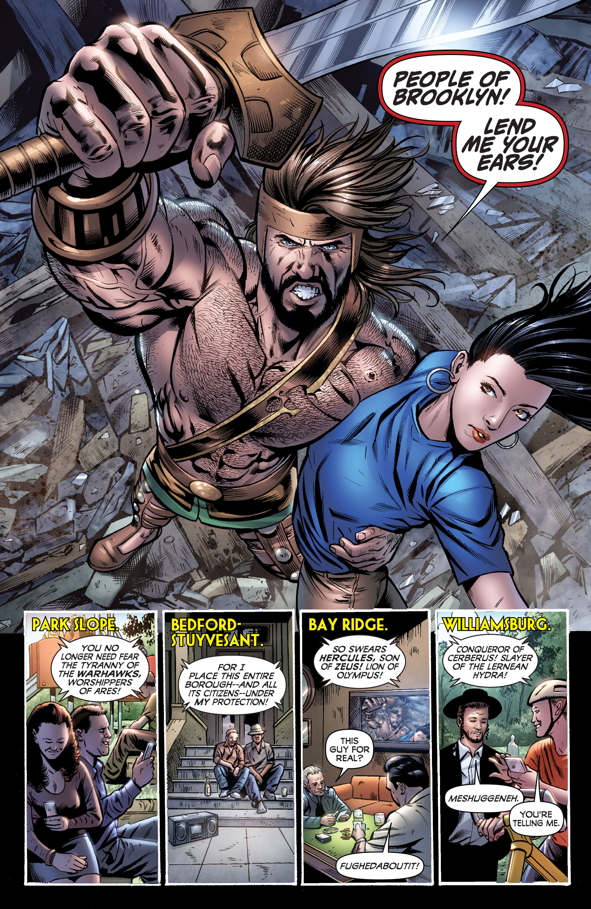 Read online Herc comic -  Issue #2 - 15