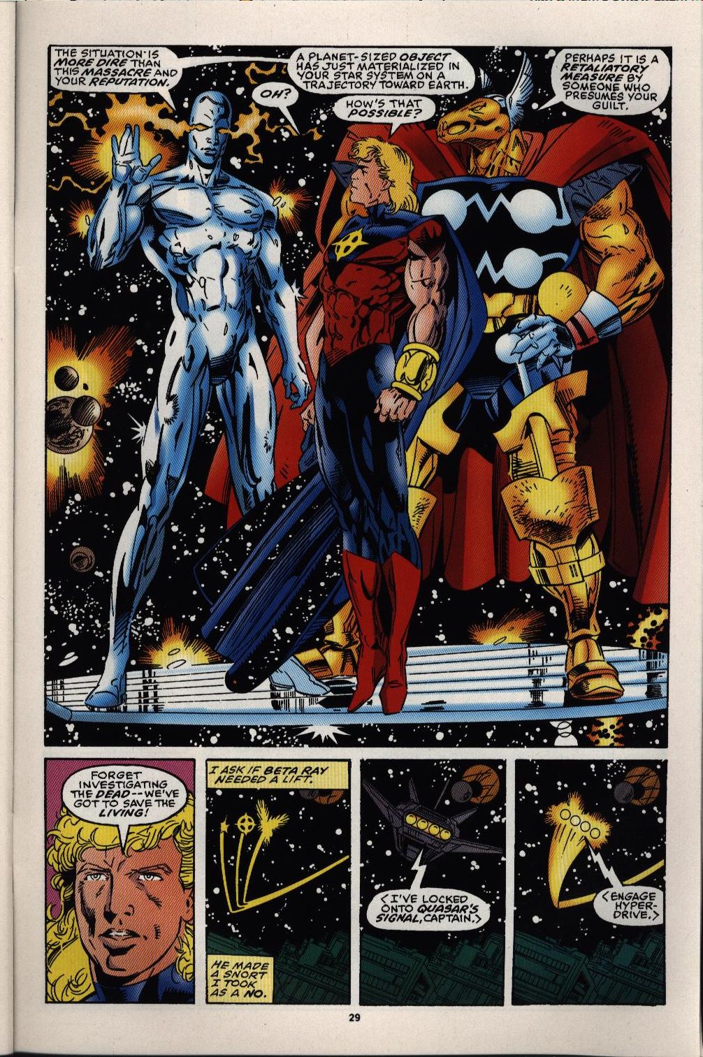 Read online Starmasters comic -  Issue #1 - 21