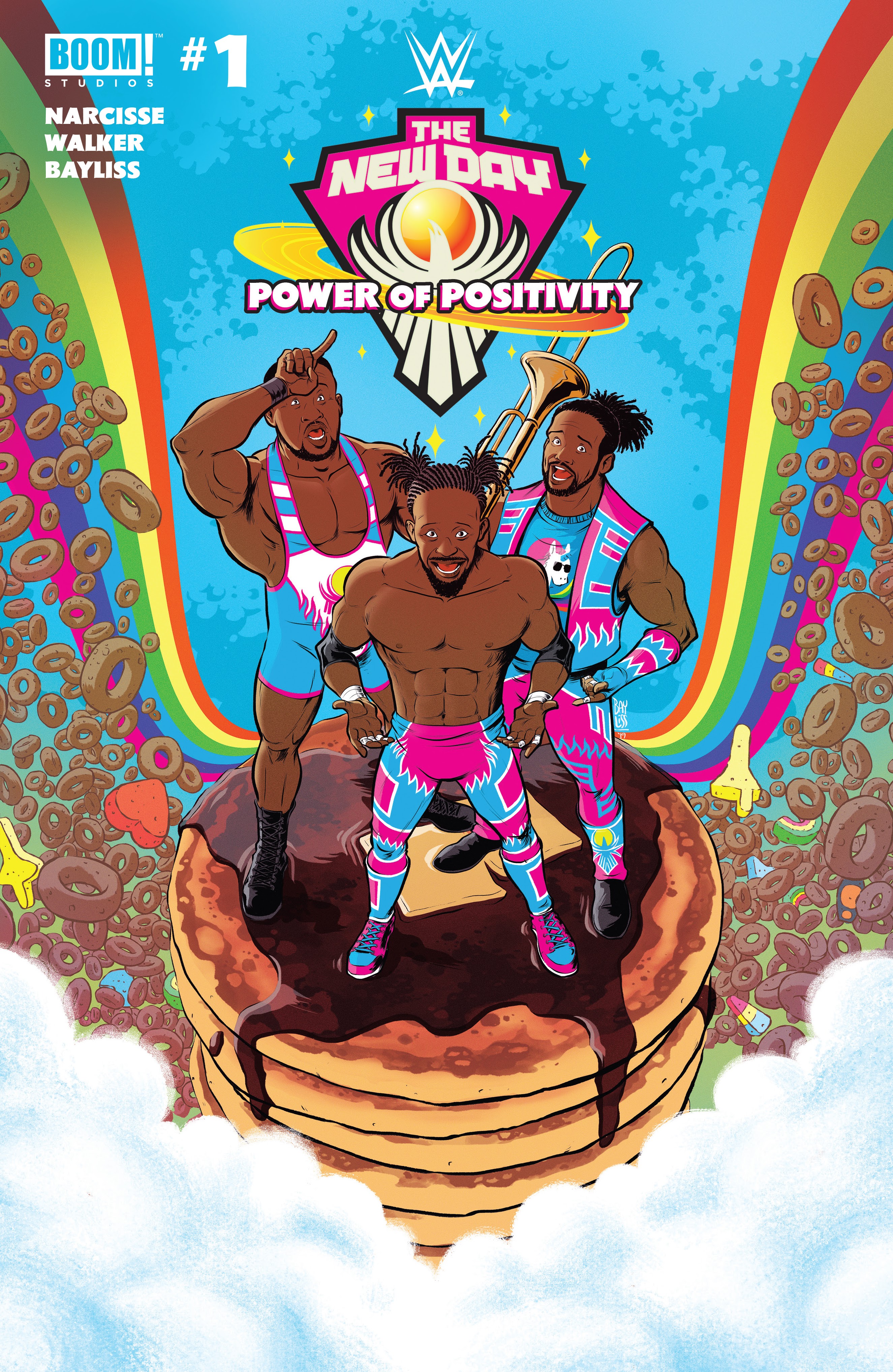 Read online WWE The New Day: Power of Positivity comic -  Issue #1 - 1