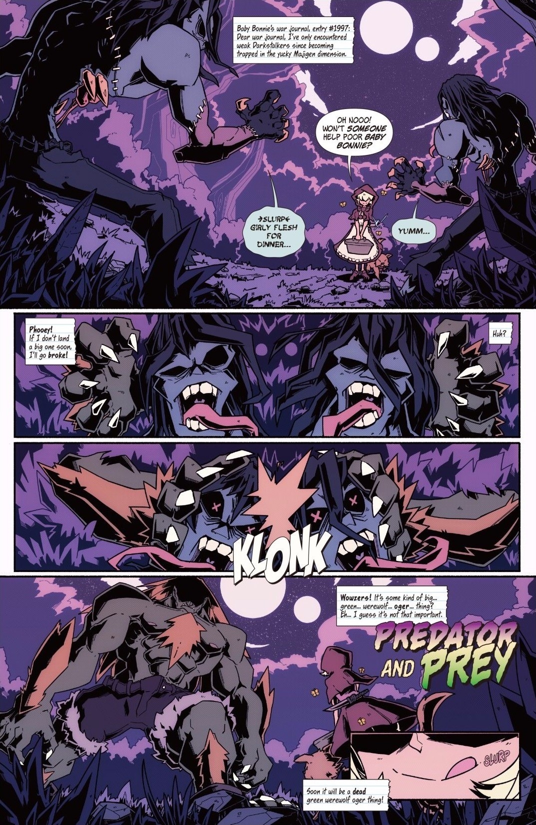 Read online Street Fighter VS Darkstalkers comic -  Issue #4 - 21