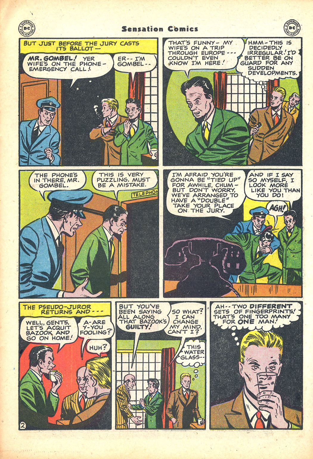 Read online Sensation (Mystery) Comics comic -  Issue #63 - 33