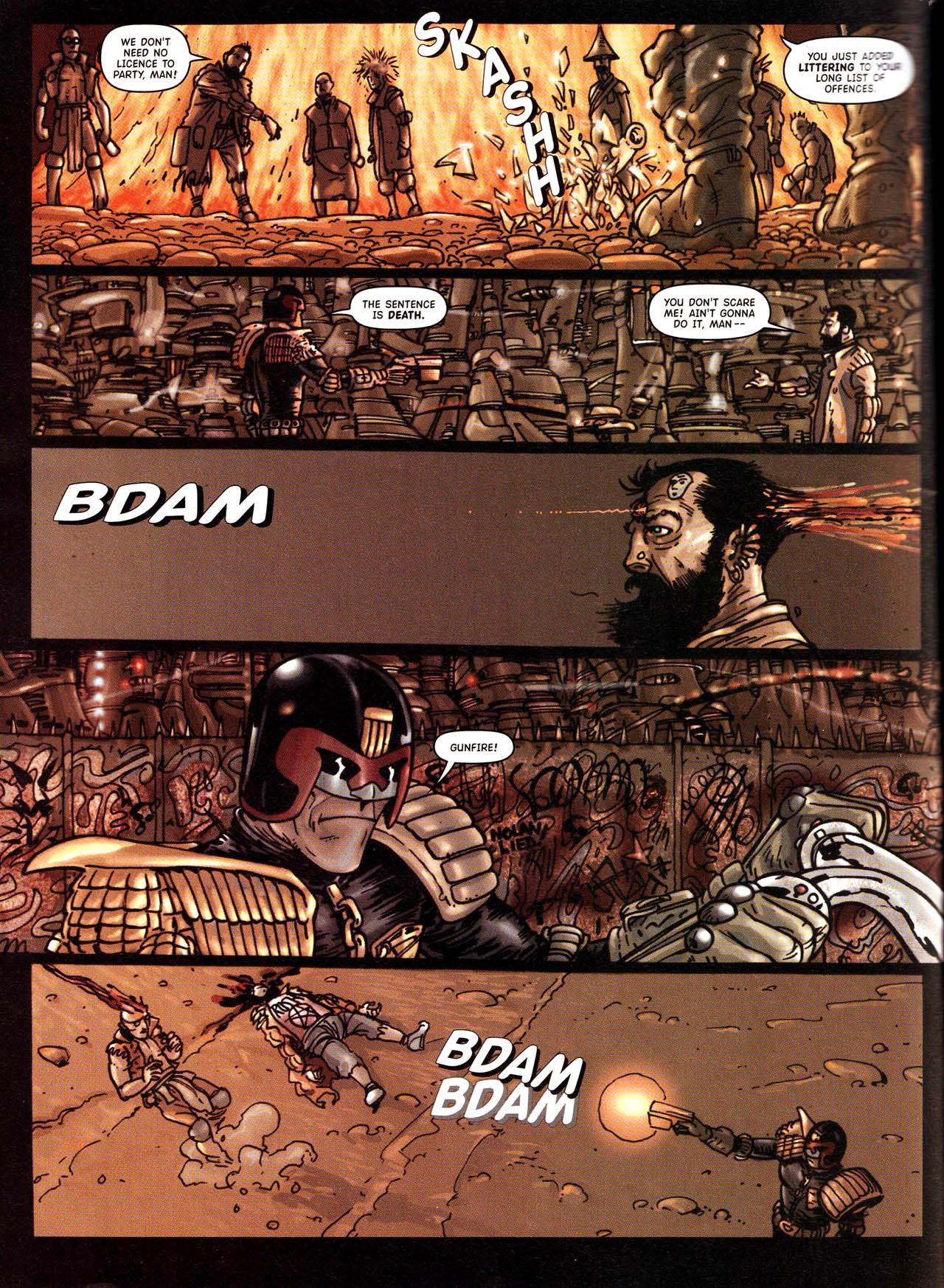 Read online Judge Dredd Megazine (Vol. 5) comic -  Issue #230 - 16