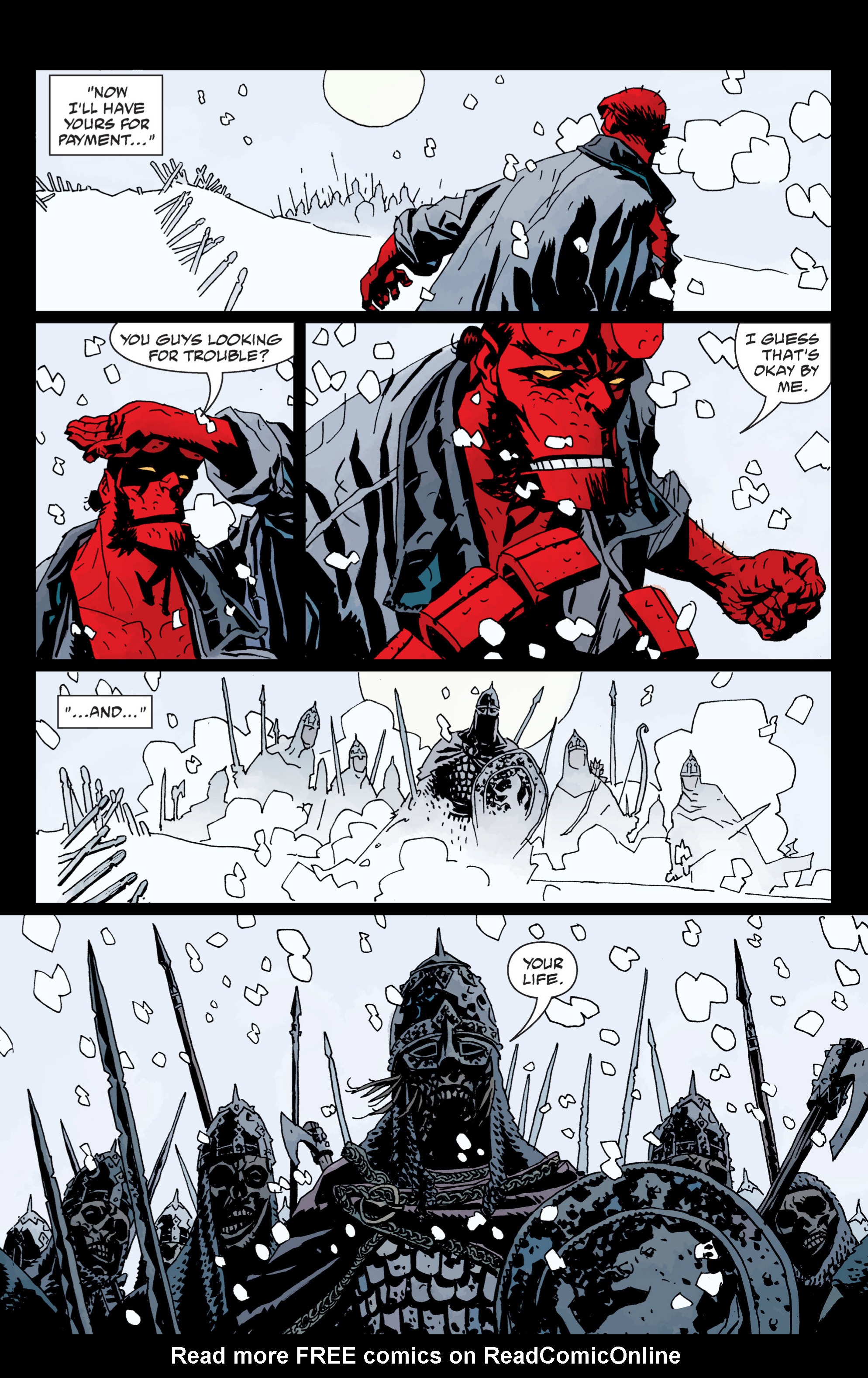 Read online Hellboy comic -  Issue #8 - 60