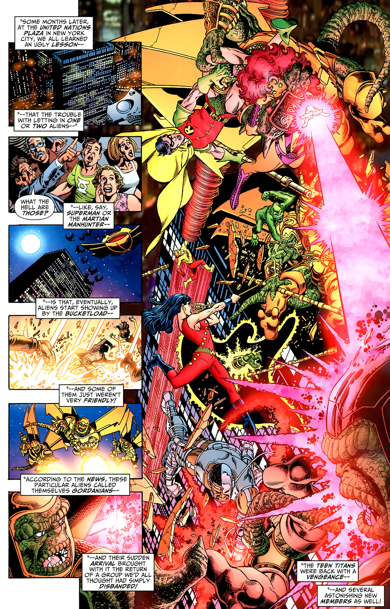 Read online DCU: Legacies comic -  Issue #5 - 8