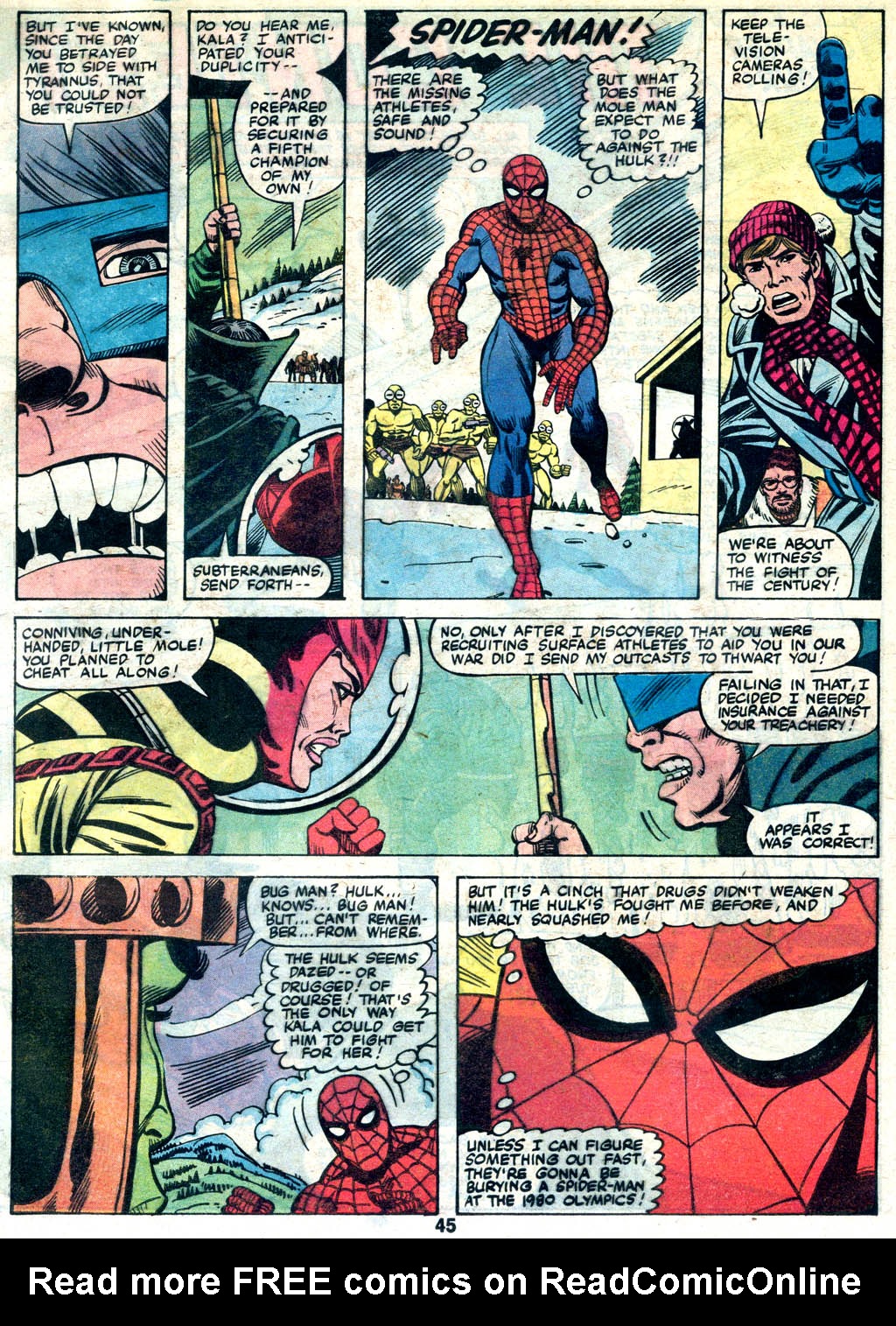 Read online Marvel Treasury Edition comic -  Issue #25 - 43