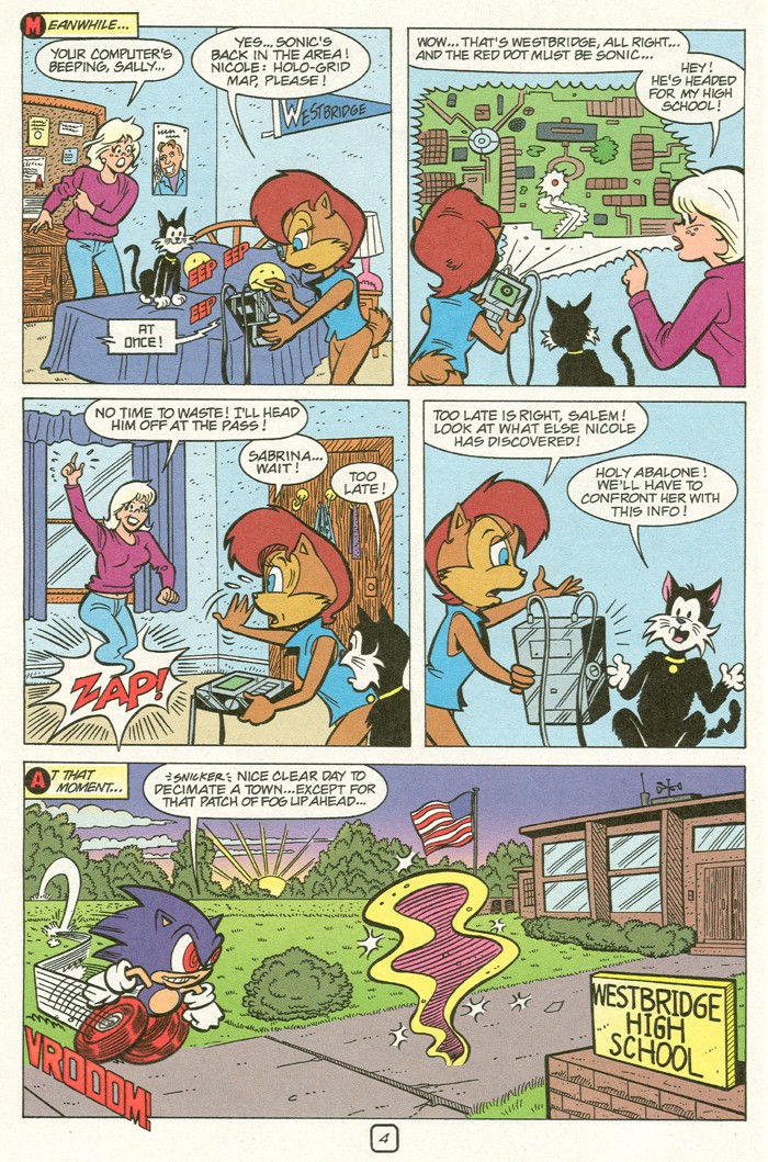 Read online Sonic Super Special comic -  Issue #10 - Chaos Crossover - 7