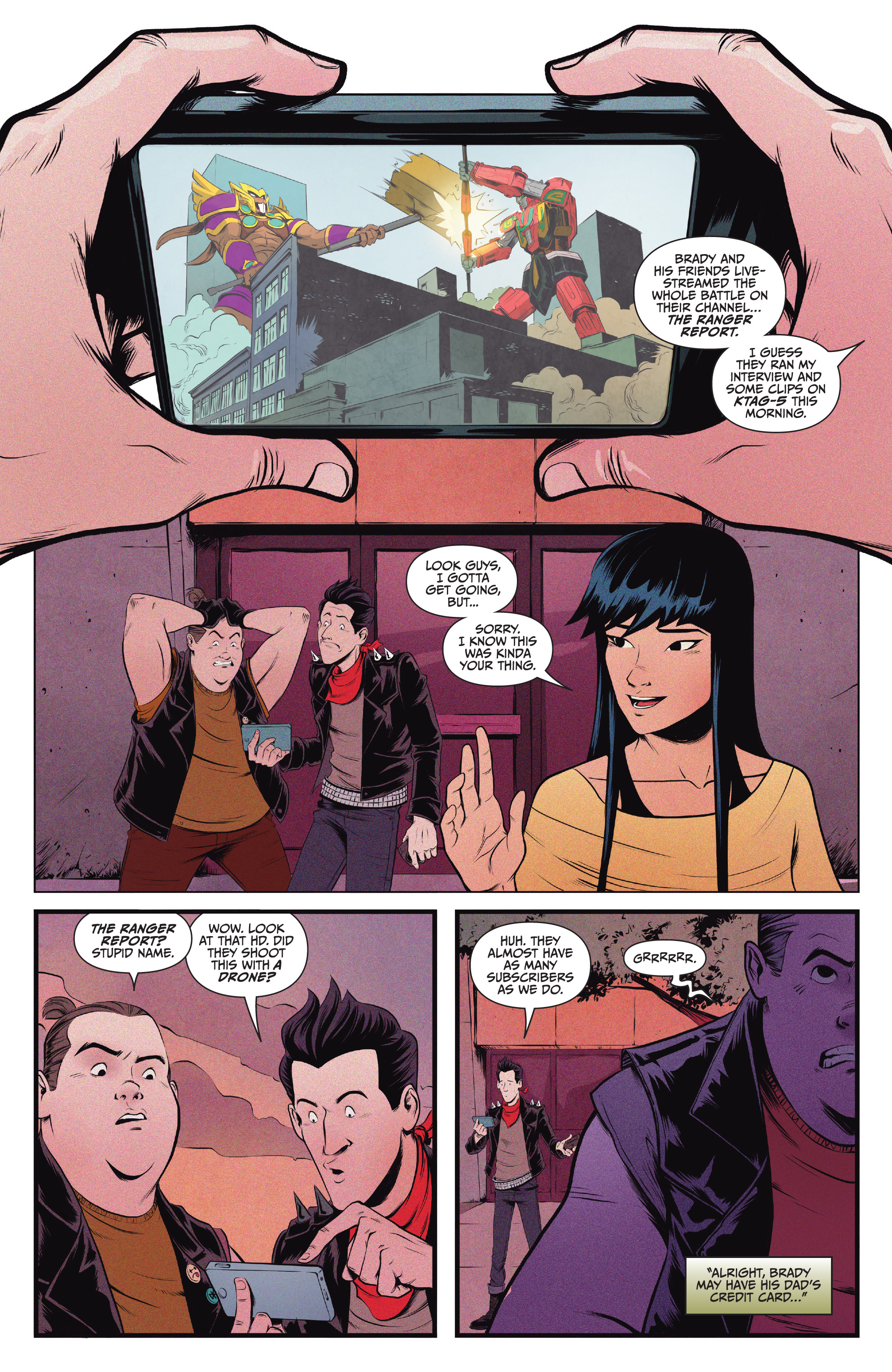 Read online Saban's Go Go Power Rangers comic -  Issue #24 - 7