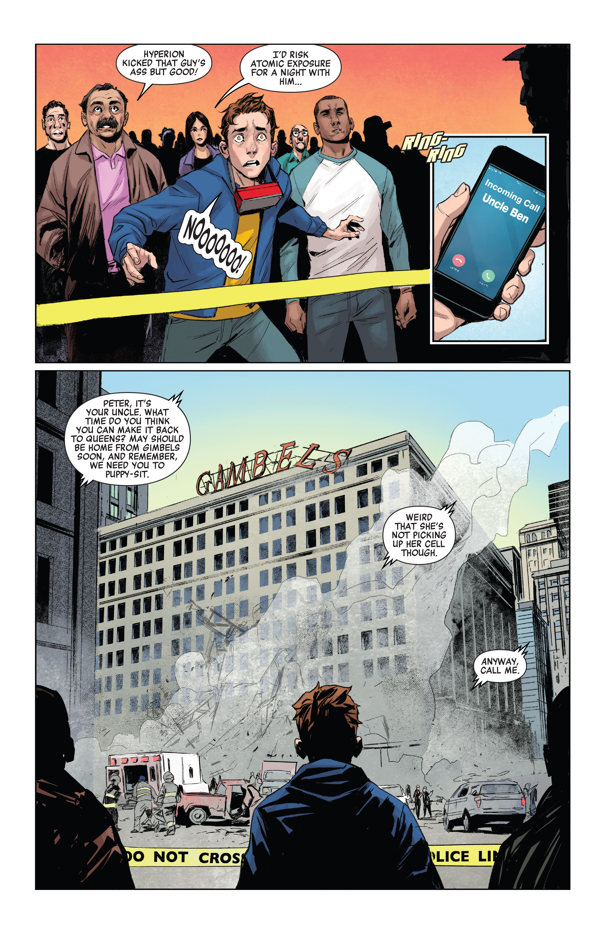 Read online Heroes Reborn: One-Shots comic -  Issue # Peter Parker, The Amazing Shutterbug - 18