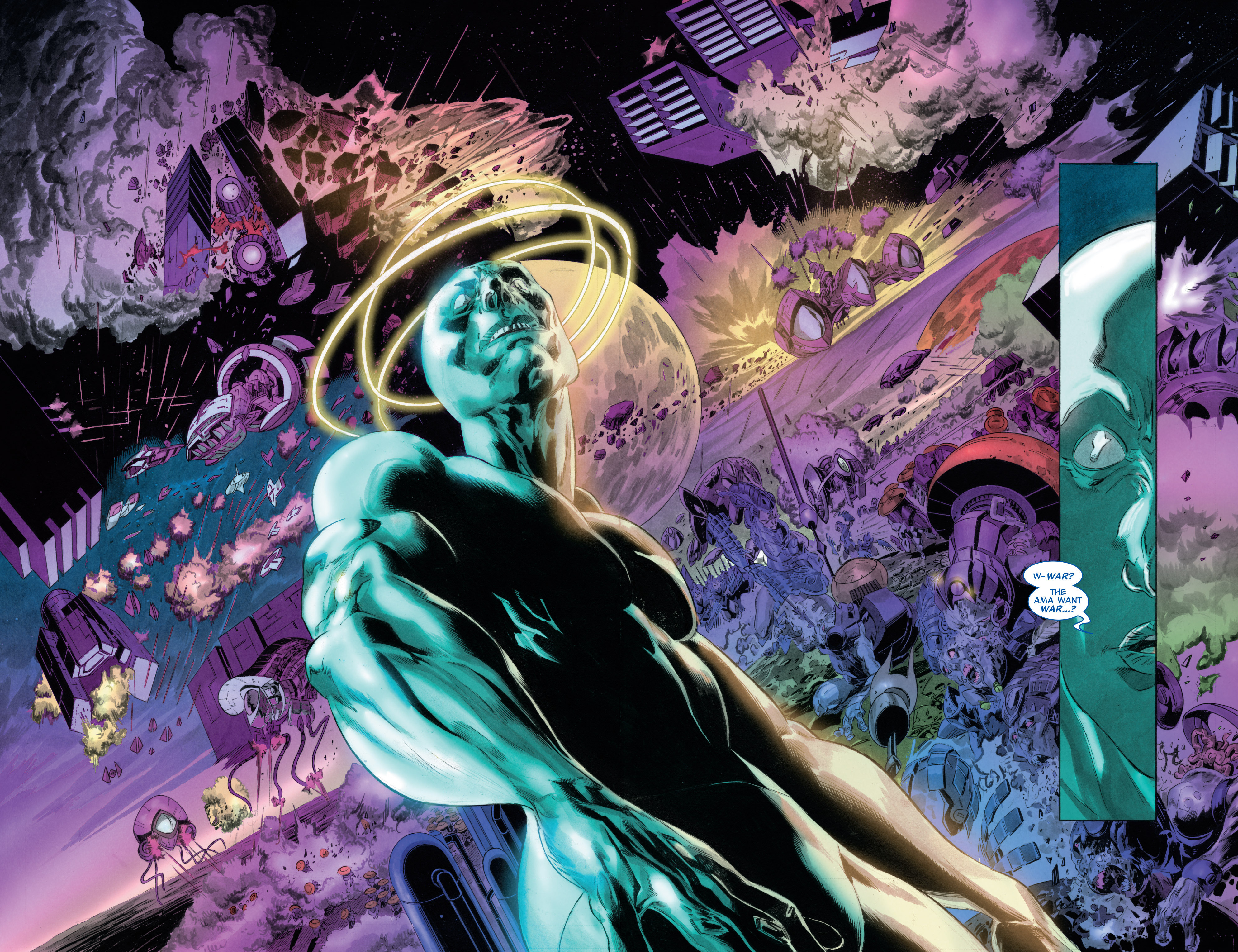 Read online Silver Surfer: In Thy Name comic -  Issue #3 - 14