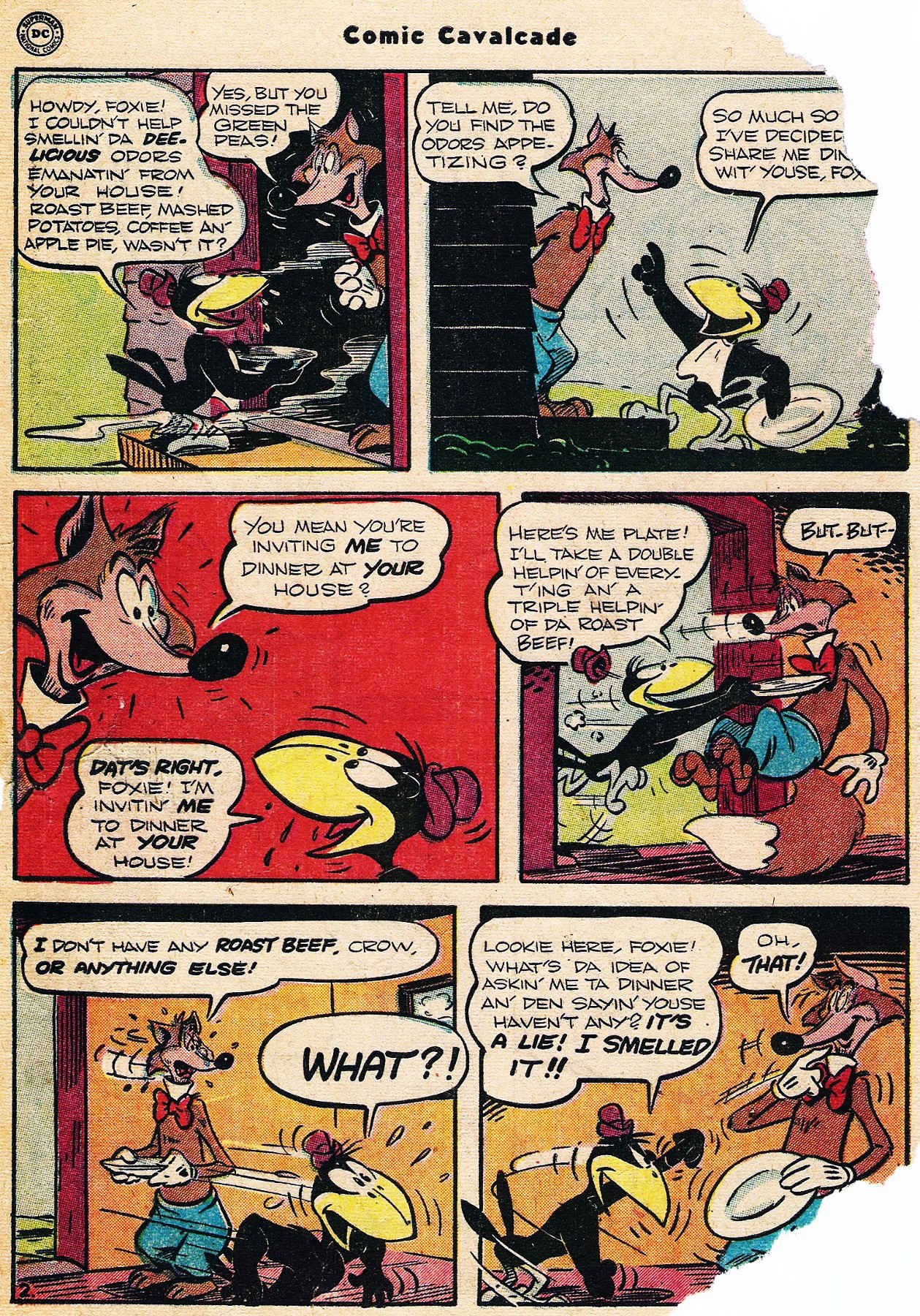 Read online Comic Cavalcade comic -  Issue #37 - 4