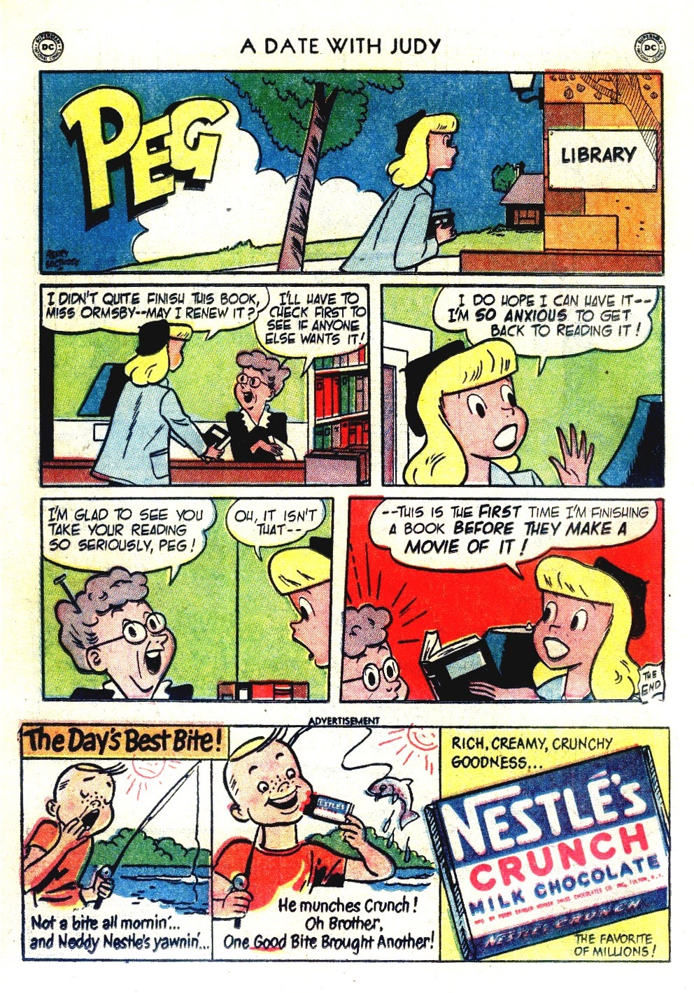 Read online A Date with Judy comic -  Issue #20 - 38