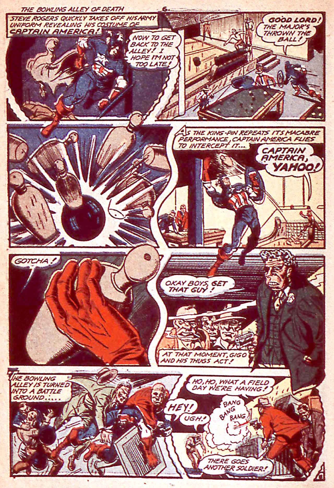 Read online Captain America Comics comic -  Issue #18 - 8