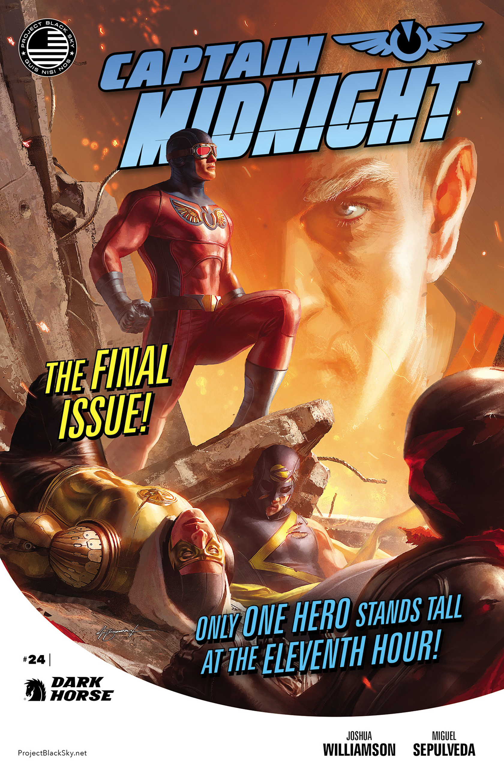 Read online Captain Midnight comic -  Issue #24 - 1