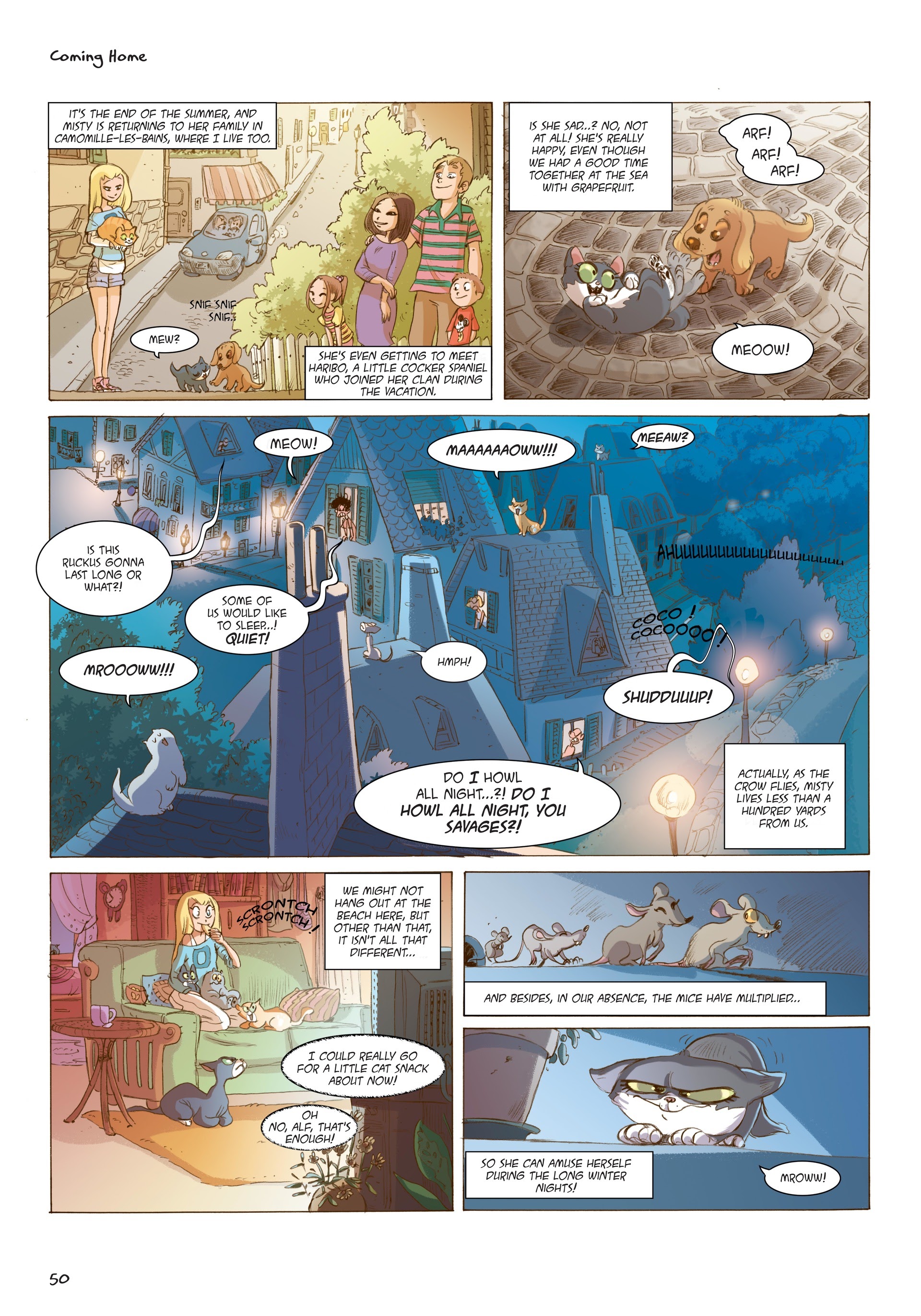 Read online Cats! Girlfriends and Catfriends comic -  Issue # TPB - 51