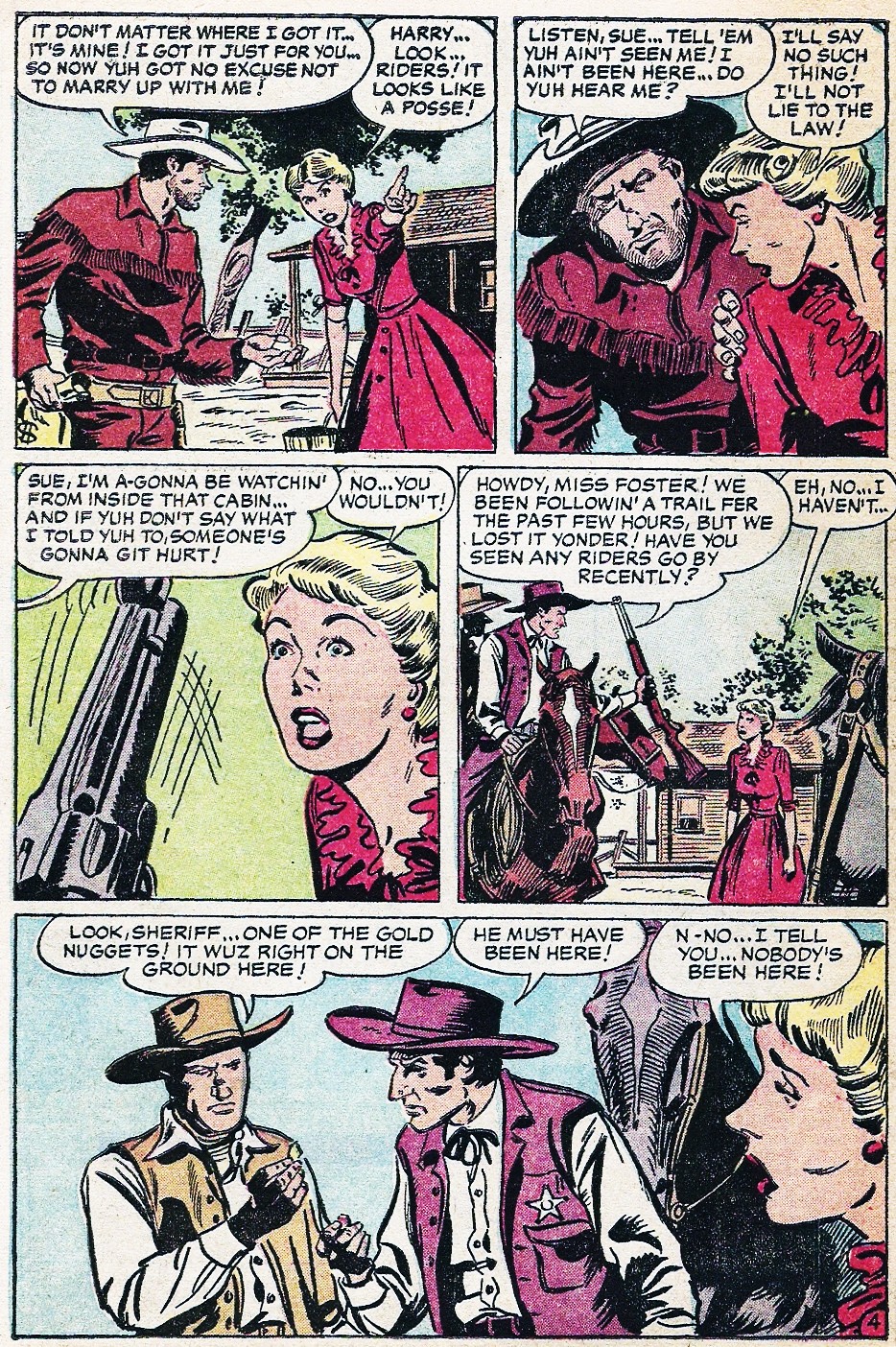 Read online Western Outlaws (1954) comic -  Issue #17 - 30