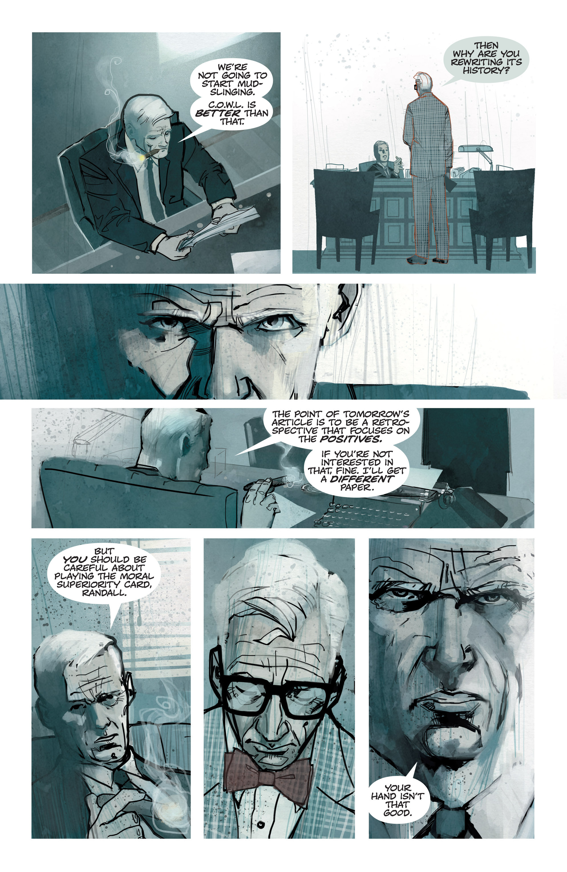 Read online C.O.W.L. comic -  Issue #2 - 11