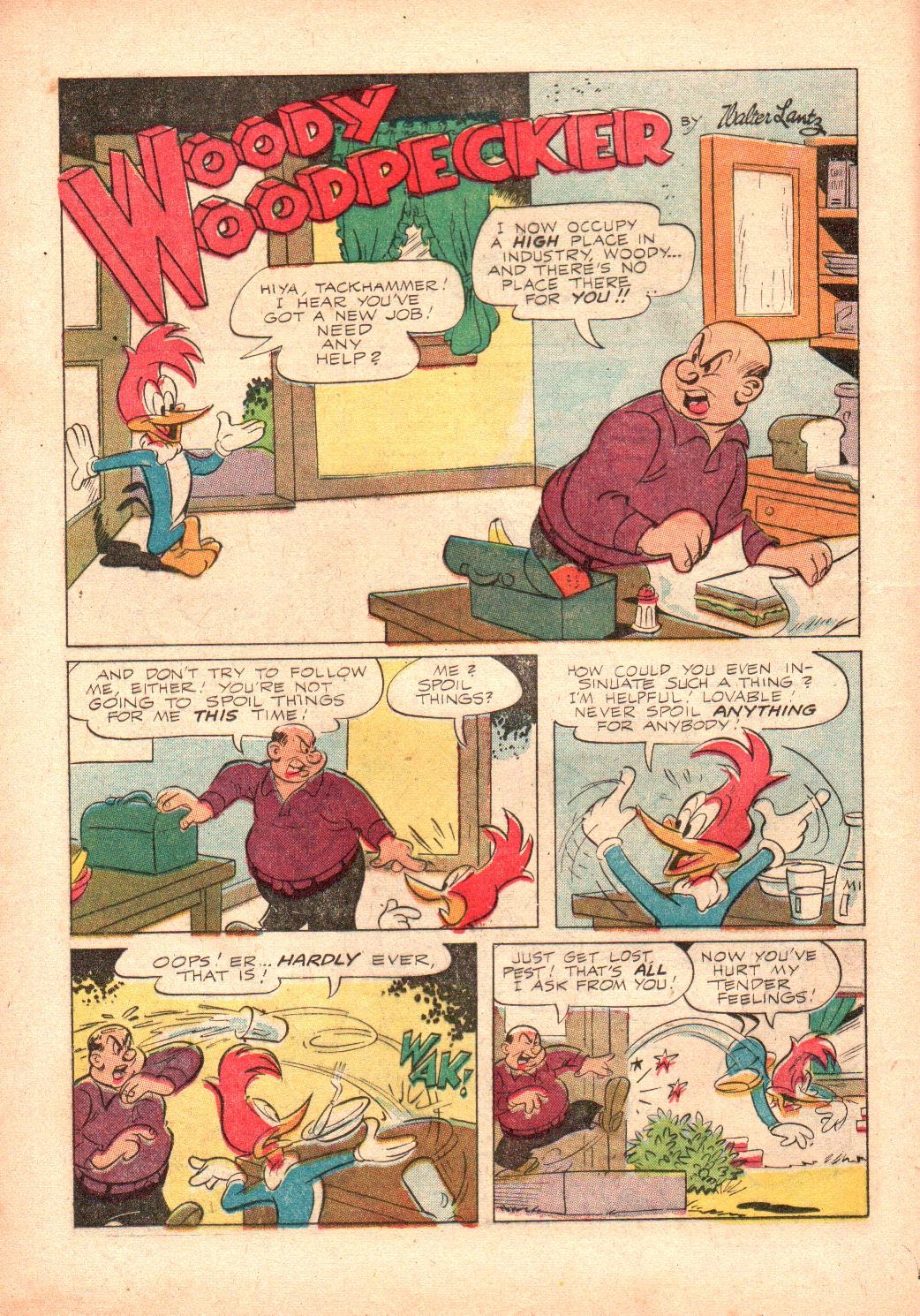 Read online Walter Lantz Woody Woodpecker (1952) comic -  Issue #20 - 16