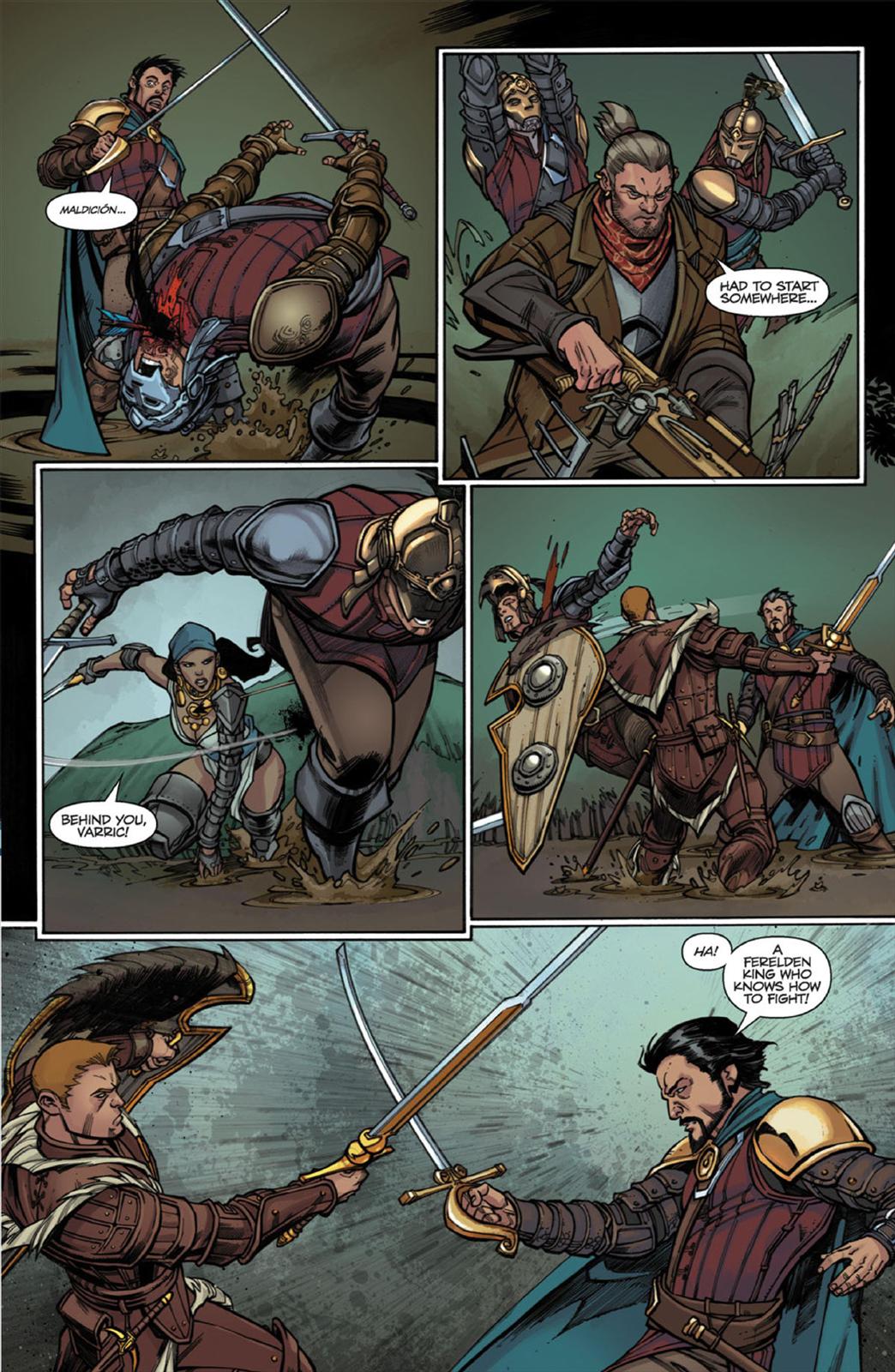 Read online Dragon Age: The Silent Grove comic -  Issue #4 - 12