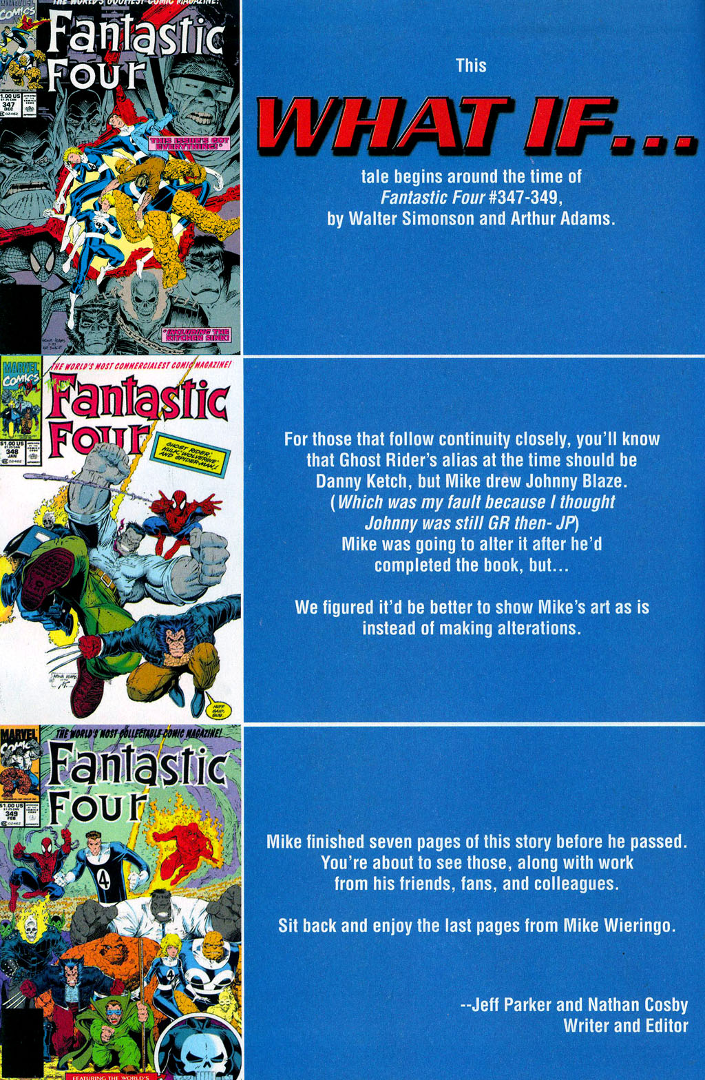 Read online Hero Initiative: Mike Wieringo Book: What if THIS Was the Fantastic Four? comic -  Issue # Full - 3
