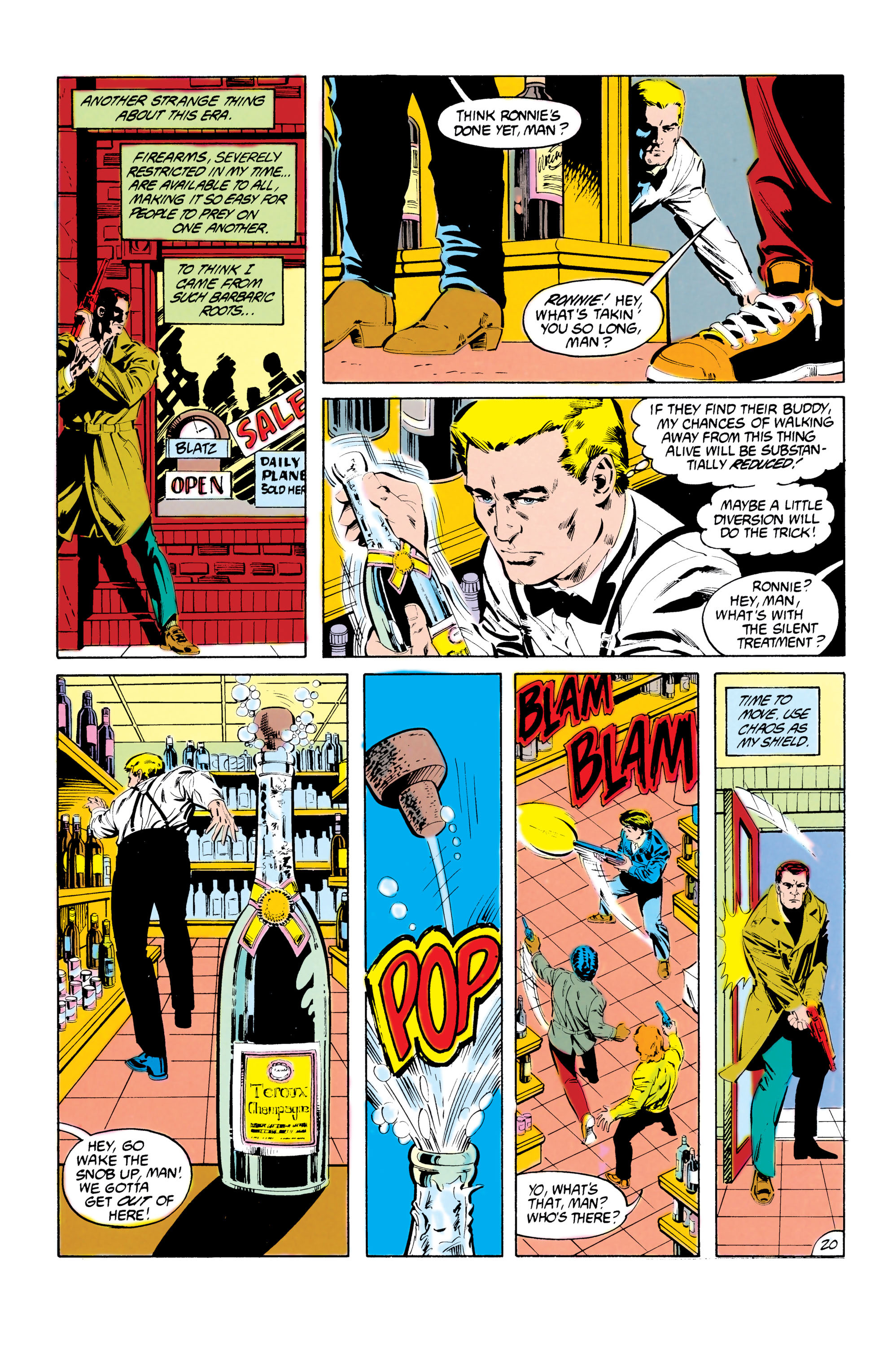 Read online Booster Gold (1986) comic -  Issue #18 - 21