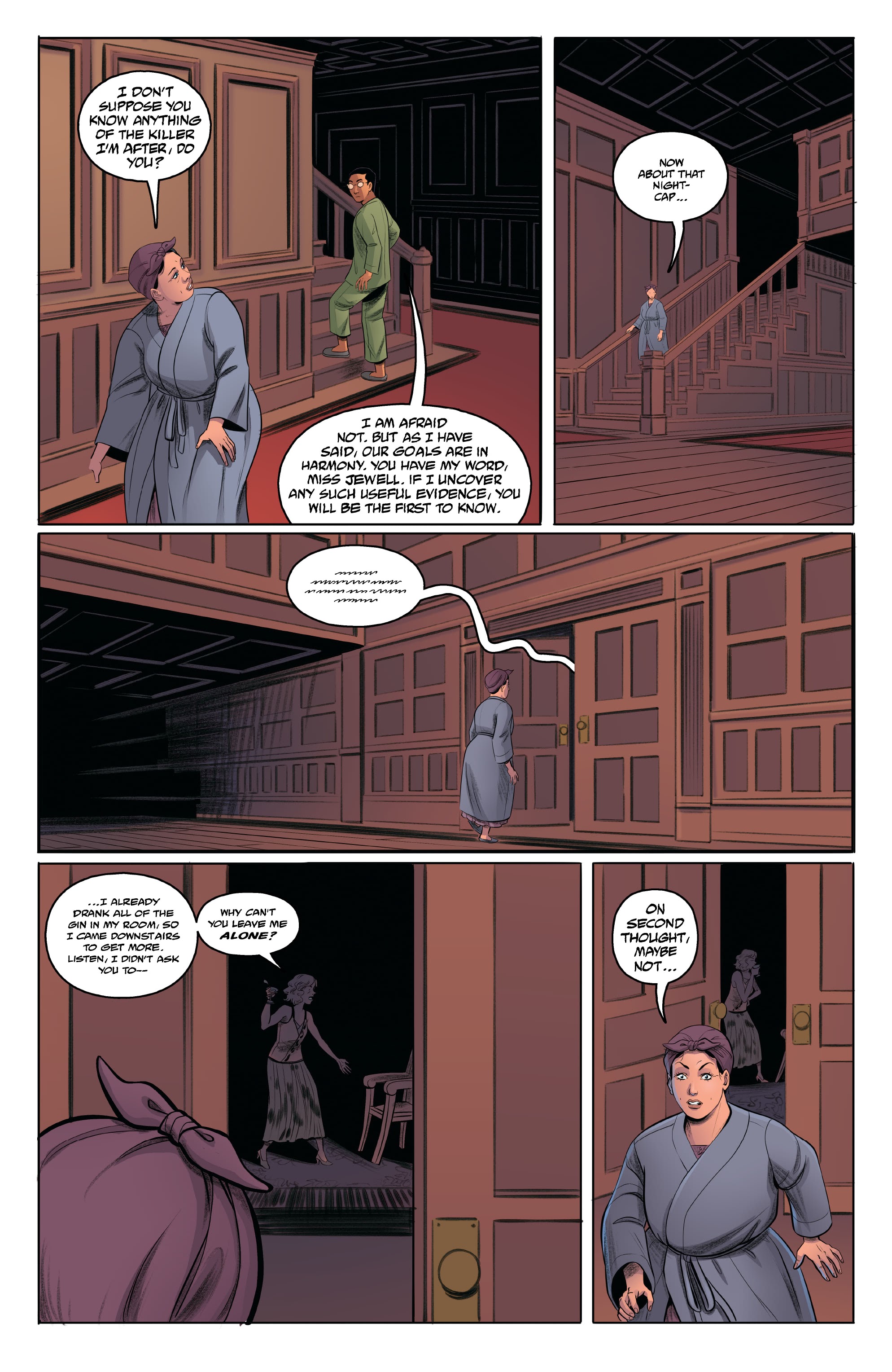 Read online The House of Lost Horizons: A Sarah Jewell Mystery comic -  Issue #4 - 7
