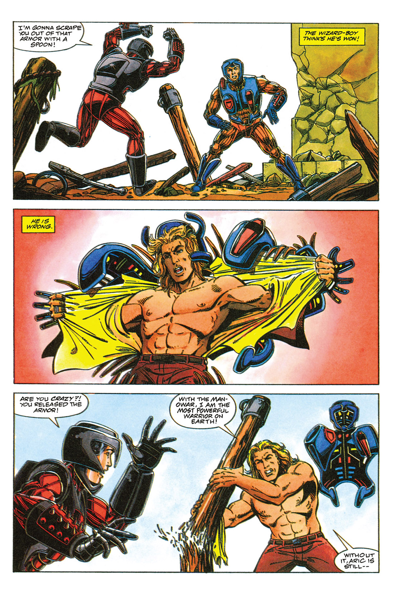 Read online X-O Manowar (1992) comic -  Issue #6 - 17