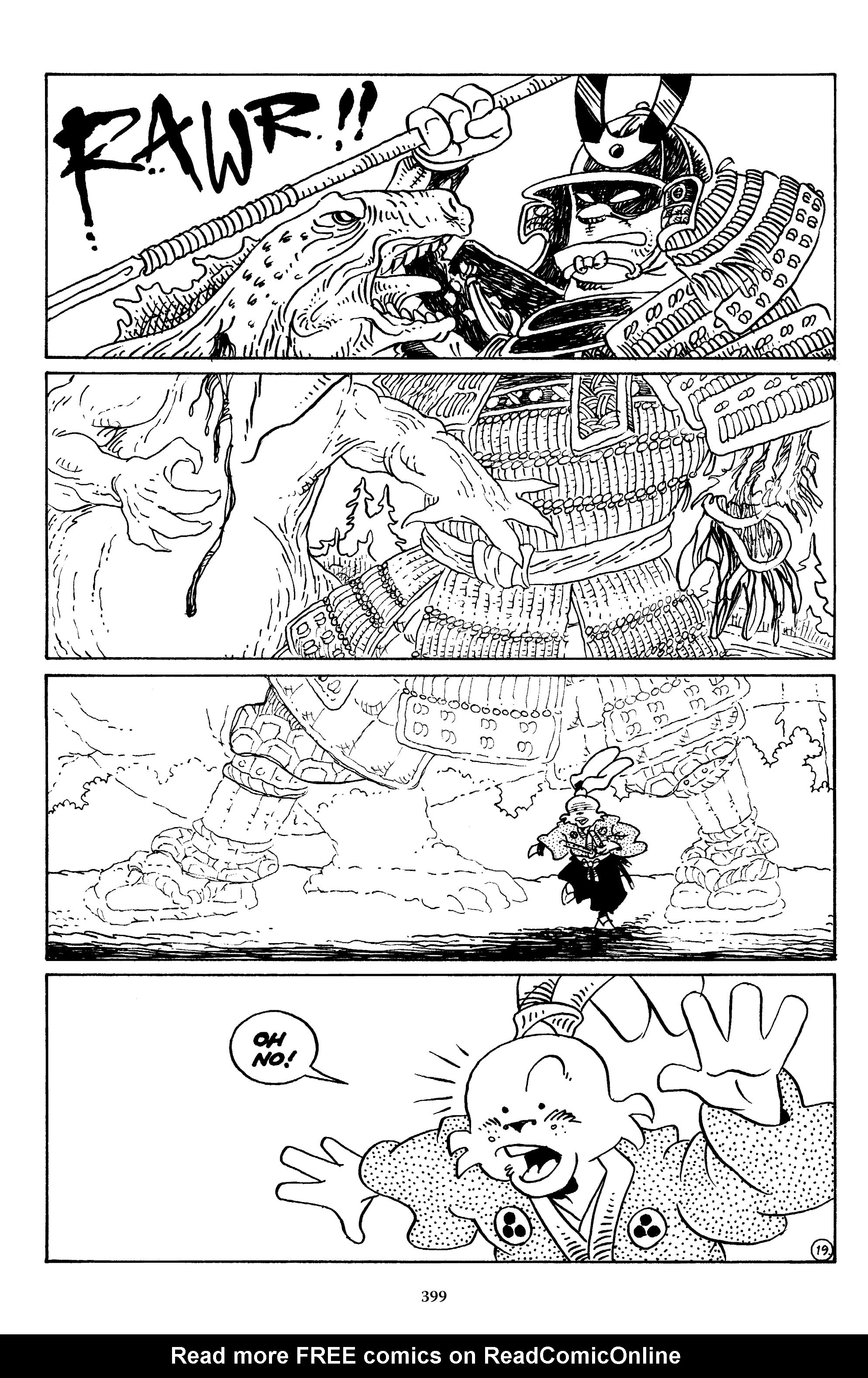 Read online The Usagi Yojimbo Saga comic -  Issue # TPB 4 - 396